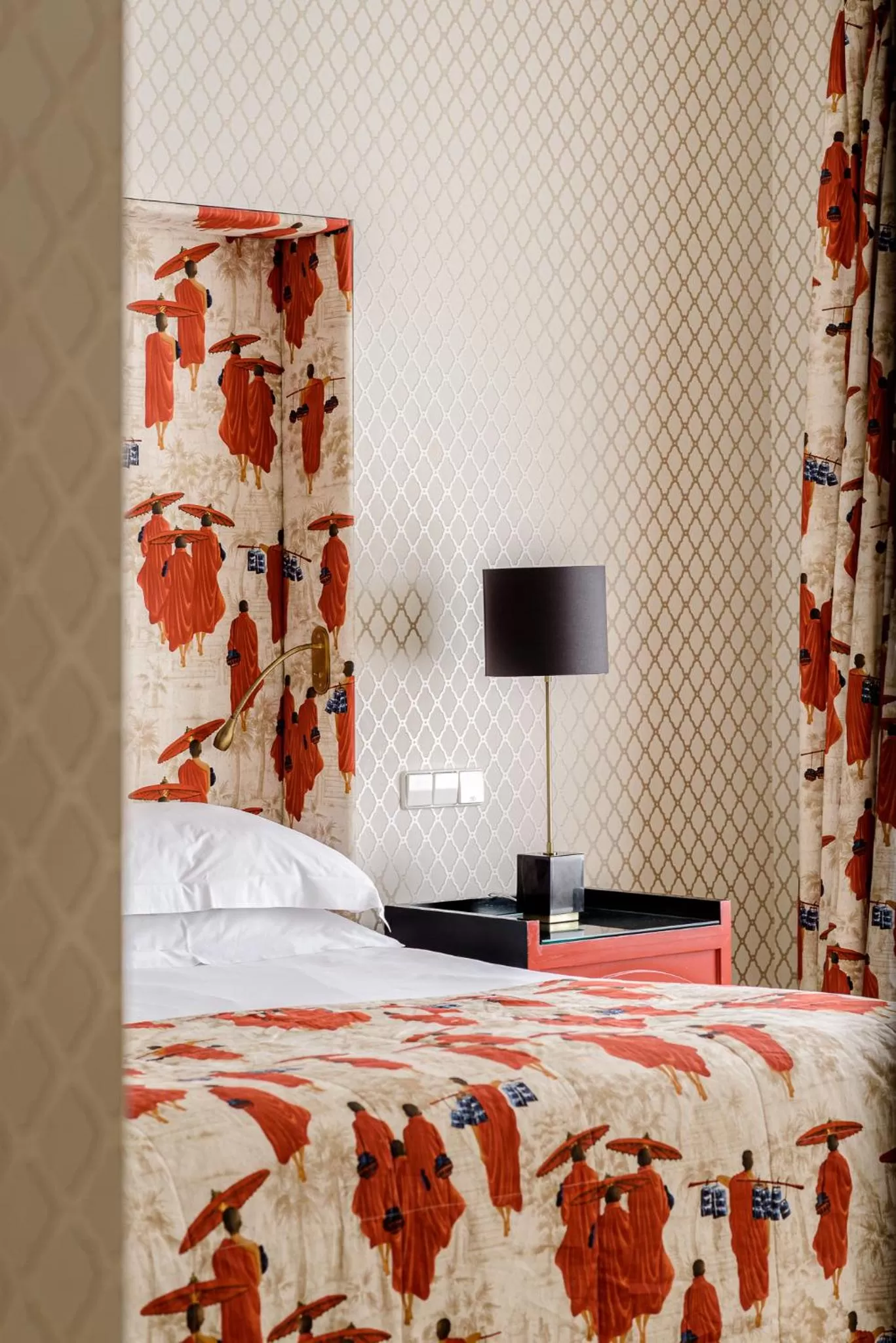 Bed in NARUTIS Hotel - Small Luxury Hotels of The World