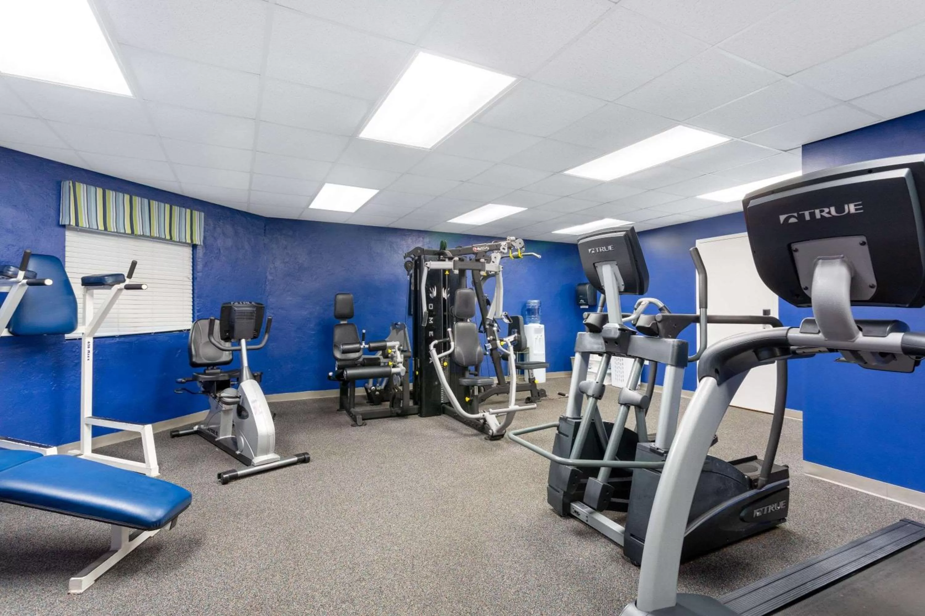 Fitness centre/facilities in Ocean Club Resort Myrtle Beach a Ramada by Wyndham