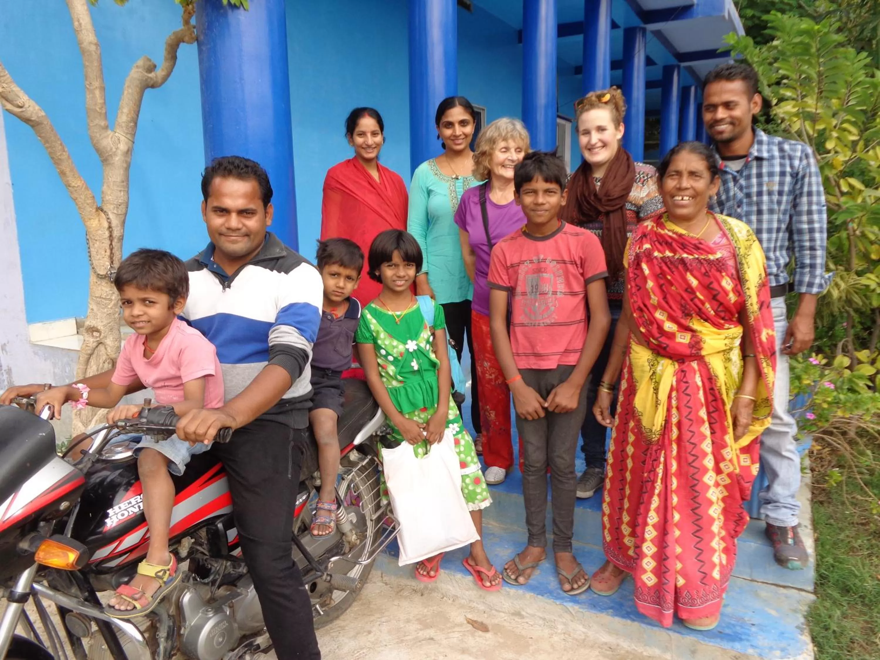 group of guests in Tara Guest House
