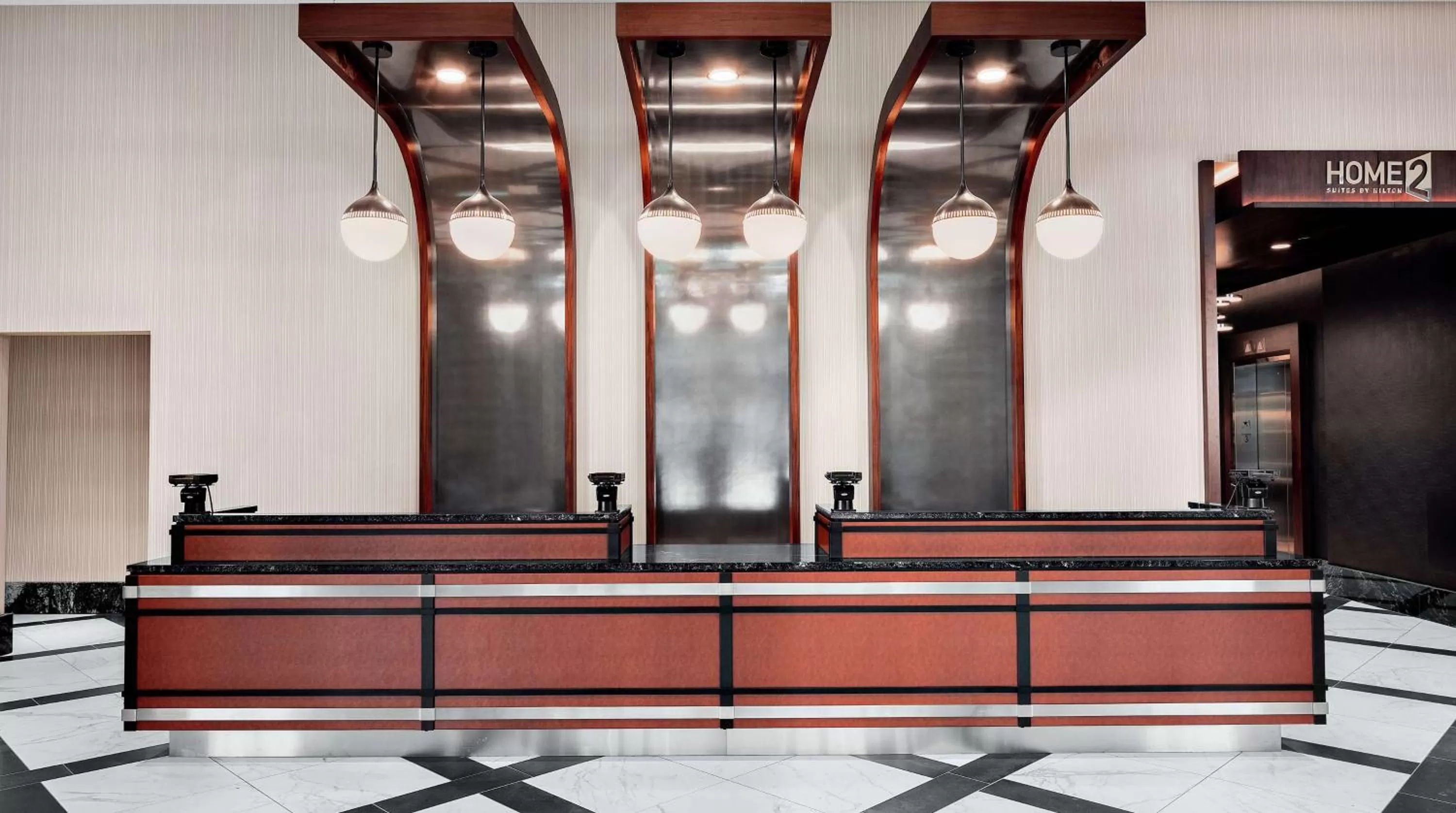 Lobby or reception in Hampton Inn Chicago McCormick Place