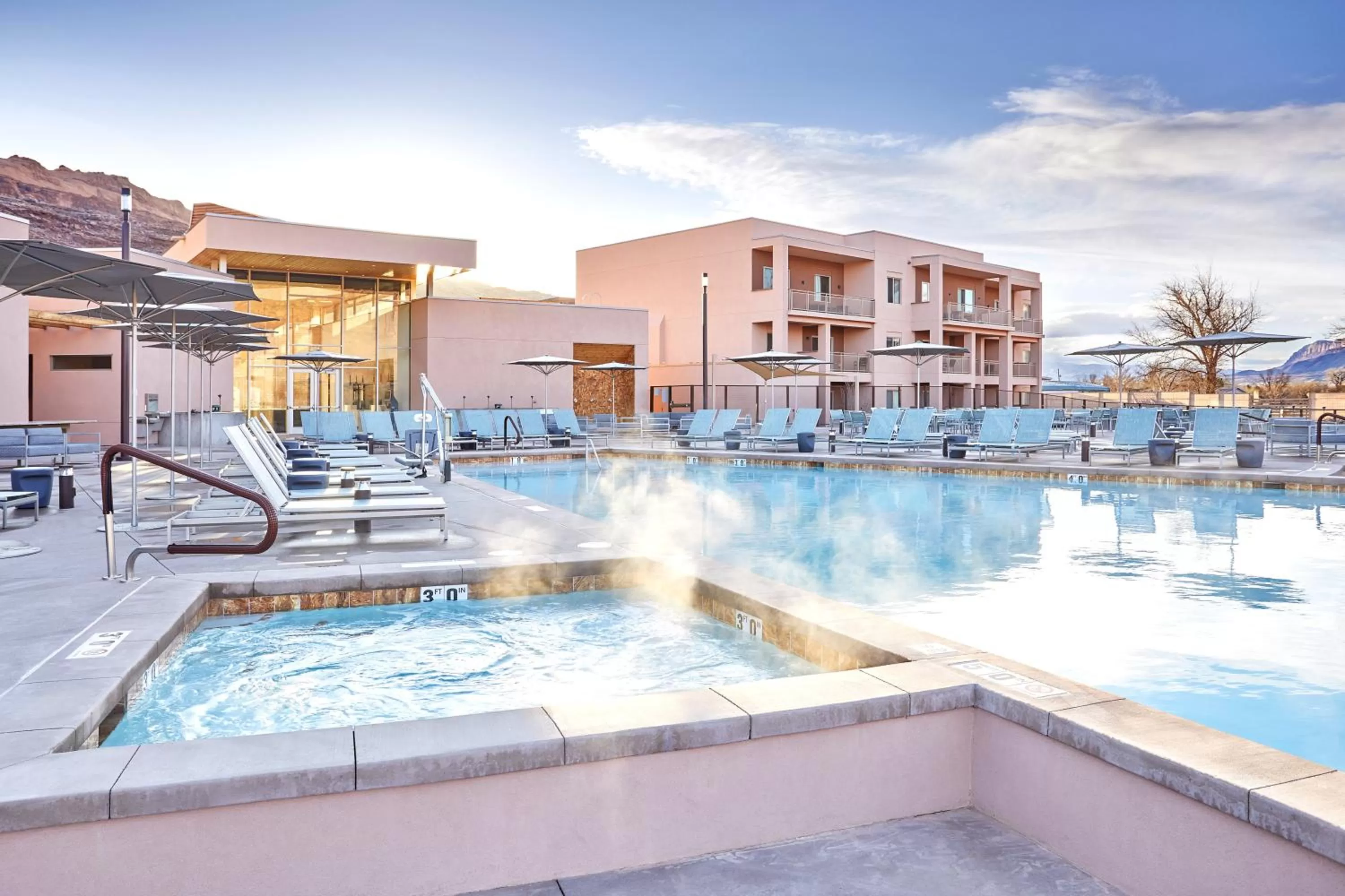Swimming pool in WorldMark Moab