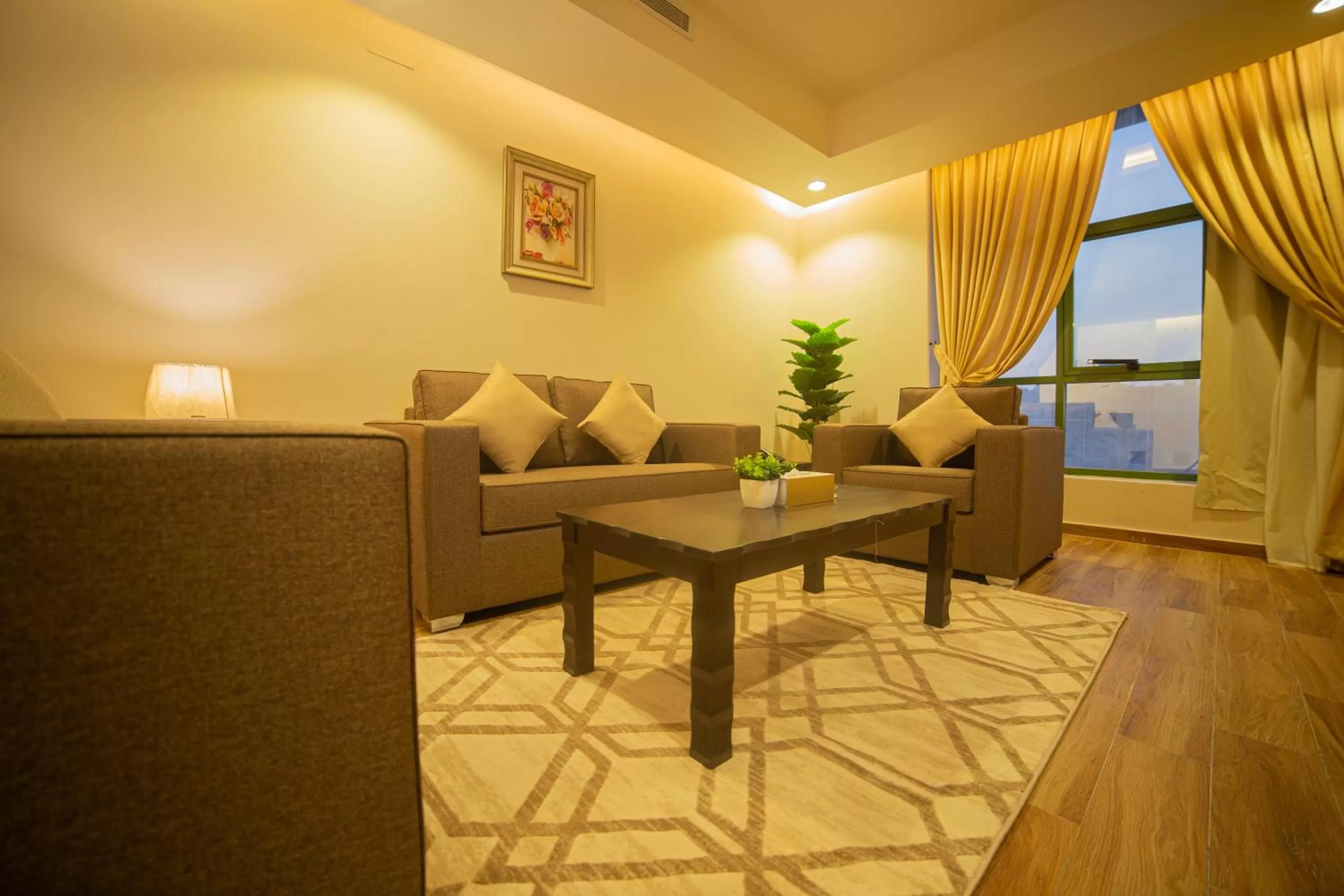 Living room in Mabet Al Tahlia Serviced Apartments