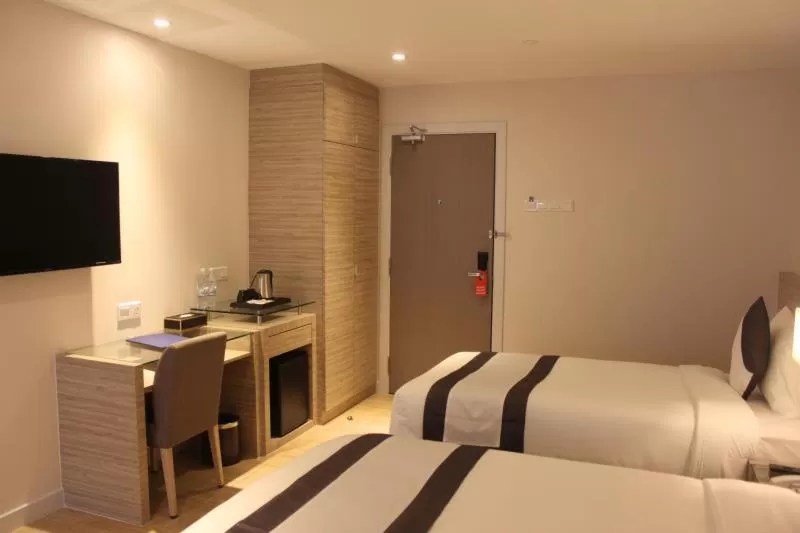 Bed in NU Hotel @ KL Sentral