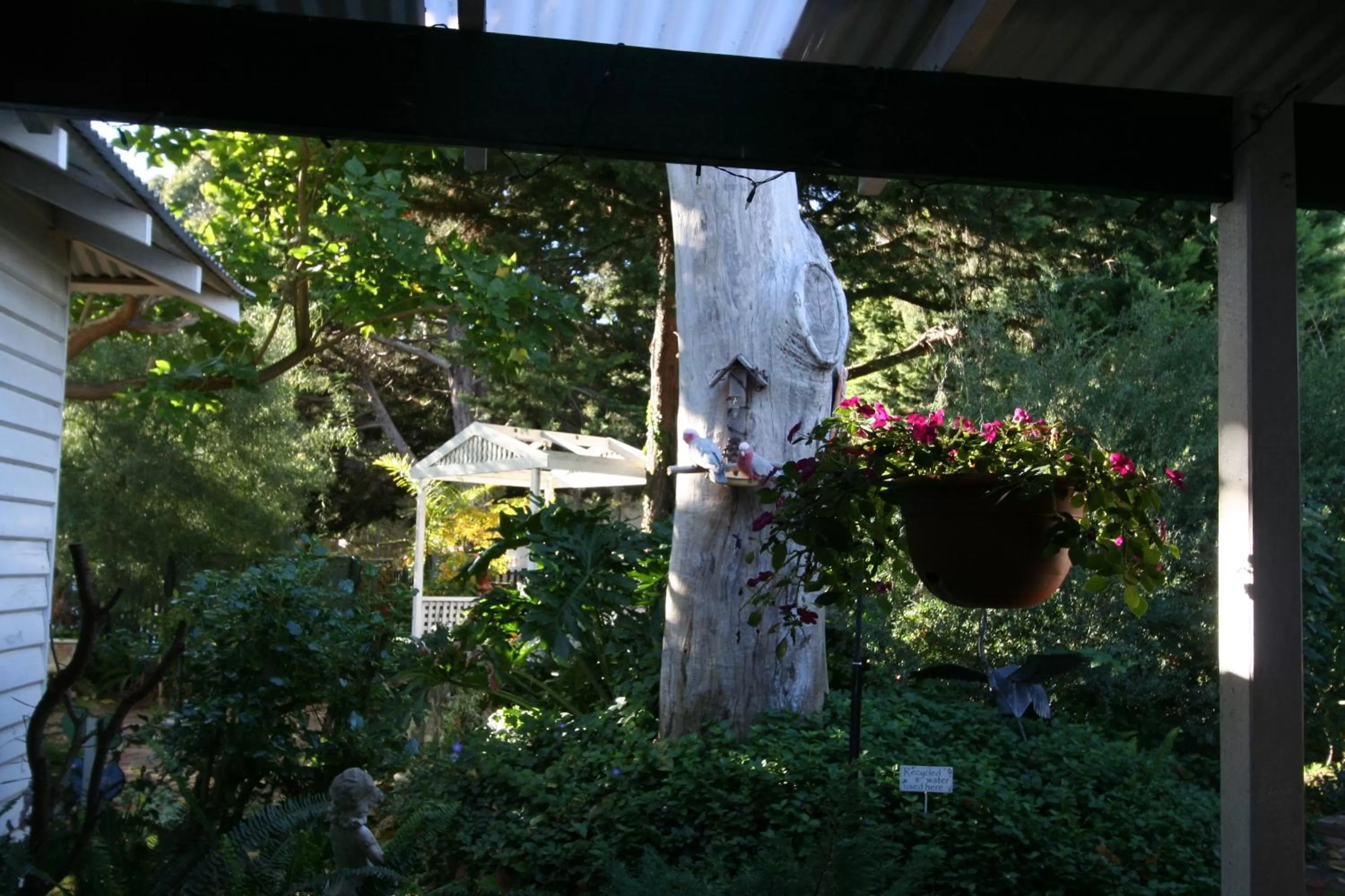 Garden in Rosebridge House Bed & Breakfast Adult Retreat