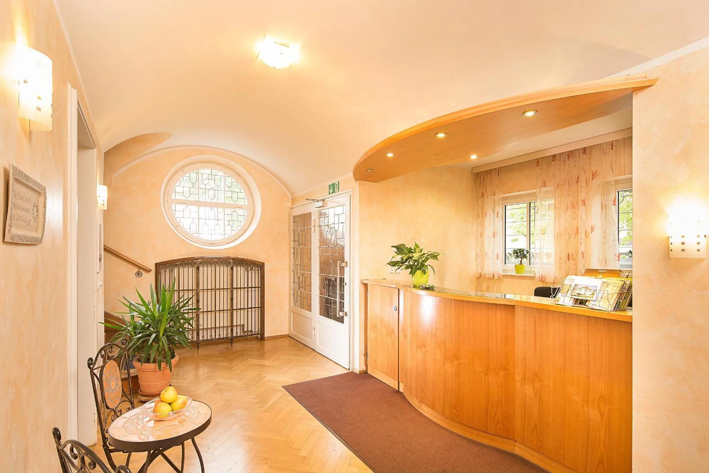 Lobby or reception in Villa Arborea