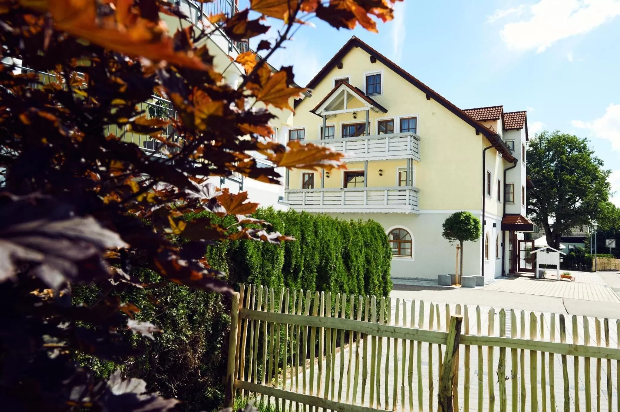 Facade/entrance in ALTE LINDE Landhotel & Restaurant
