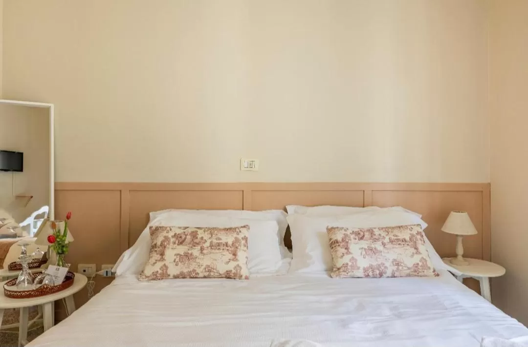 Bed in Joy's Bnb Ortigia