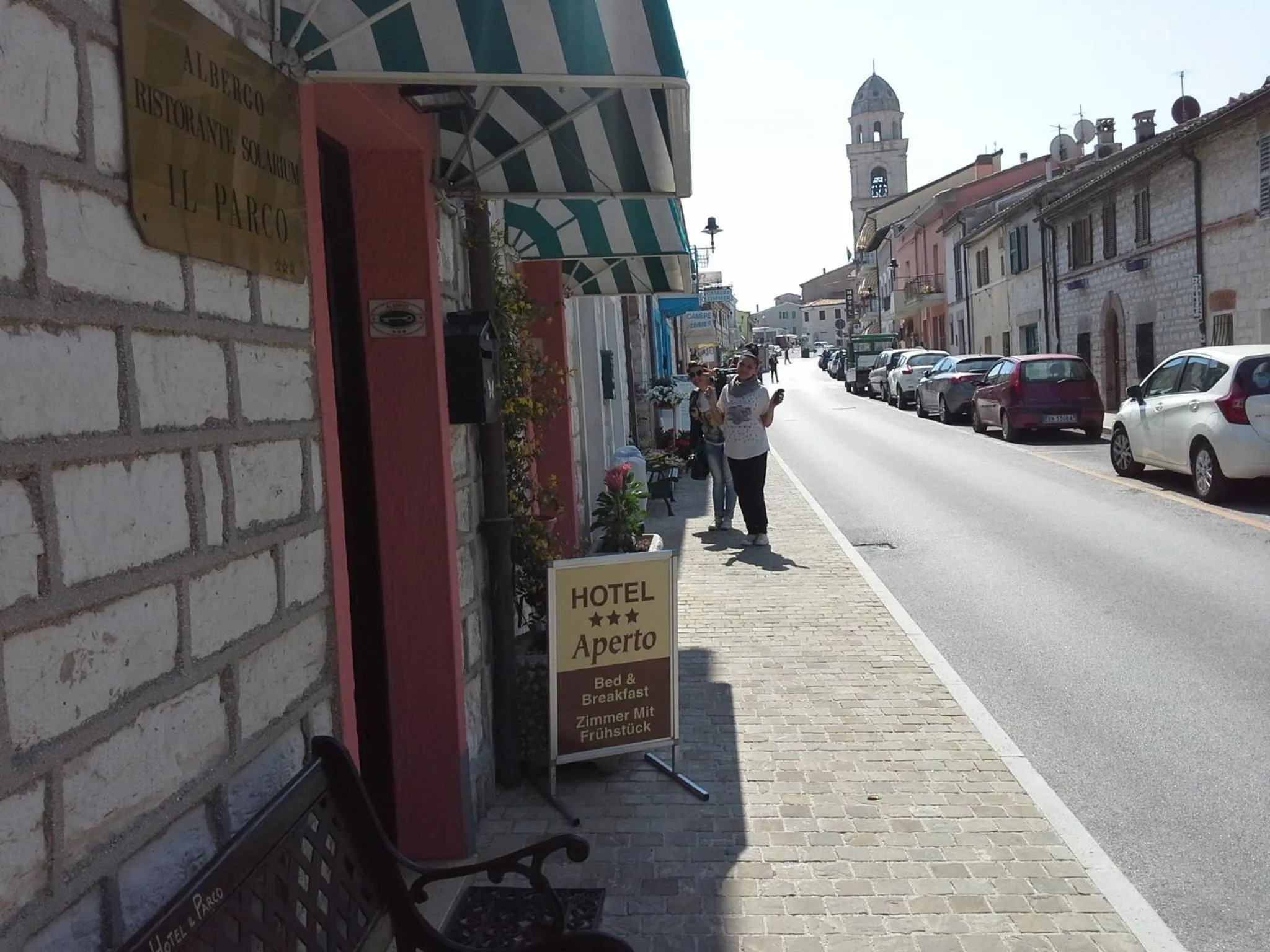 City view in Hotel "Il Parco" B&B Sirolo