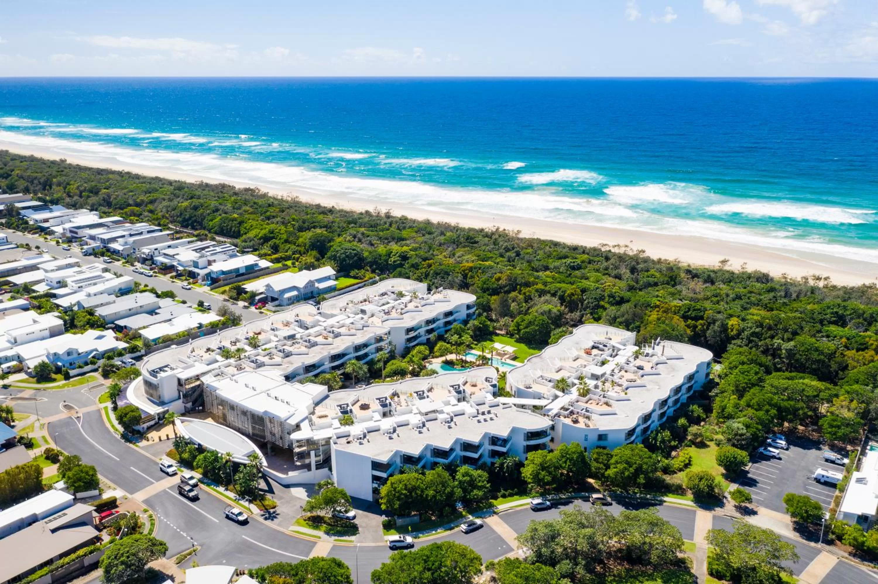 Bird's eye view in Cotton Beach Resort - Tweed Coast Holidays ®