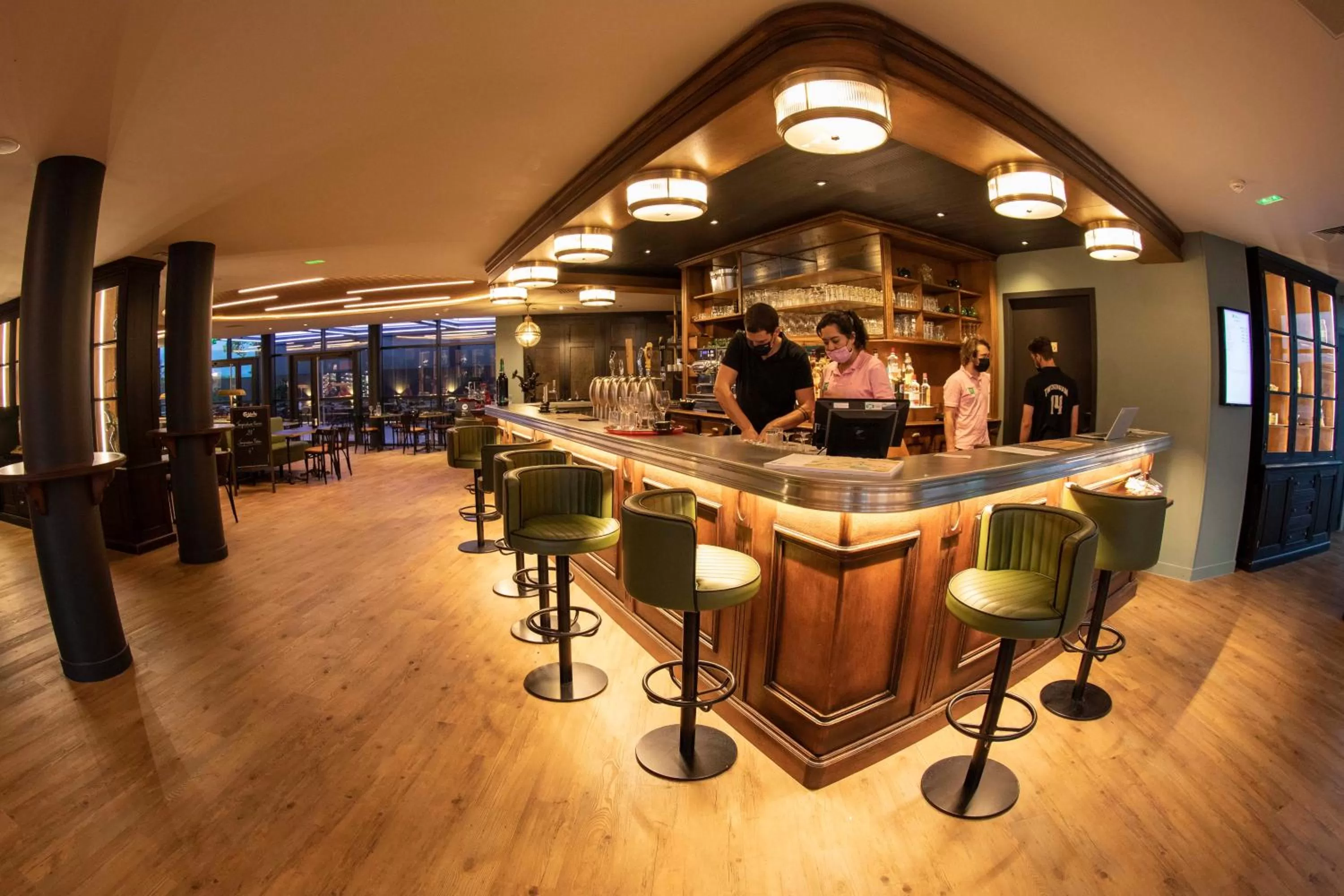 Lounge or bar in ibis Styles Castelnaudary