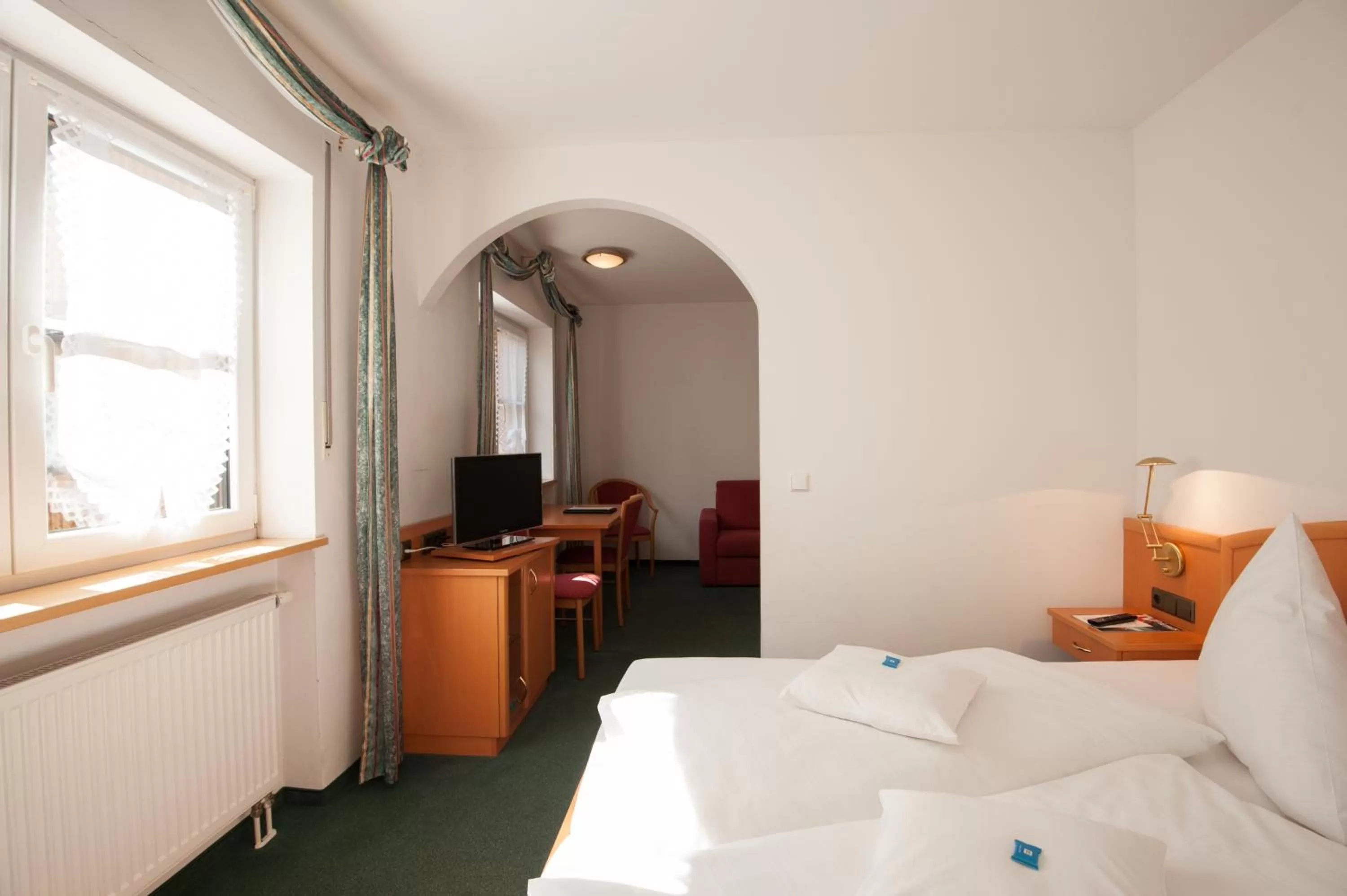 Staff, Bed in Hotel Schwaiger