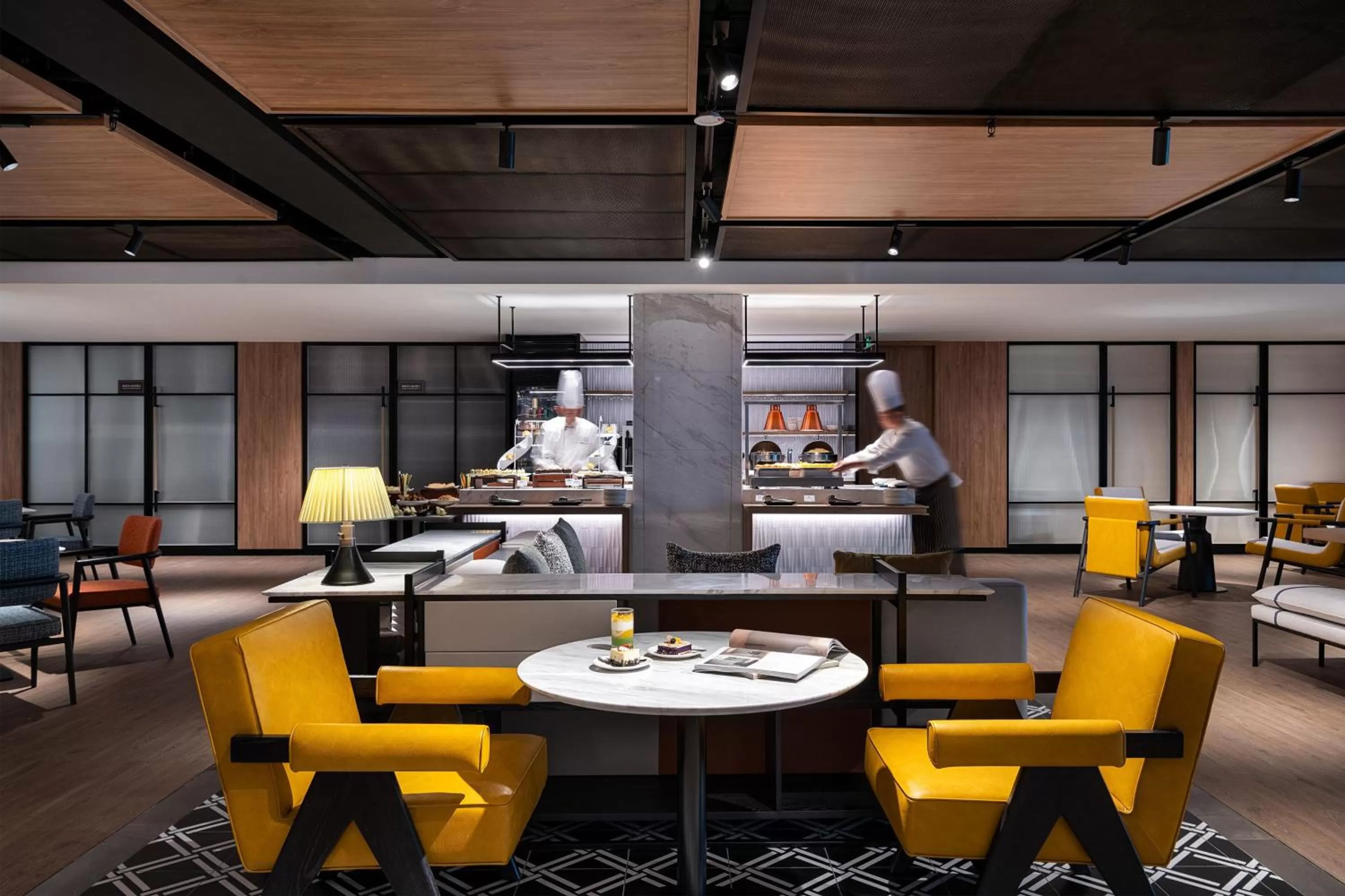 Lobby or reception in Sheraton Haikou Hotel