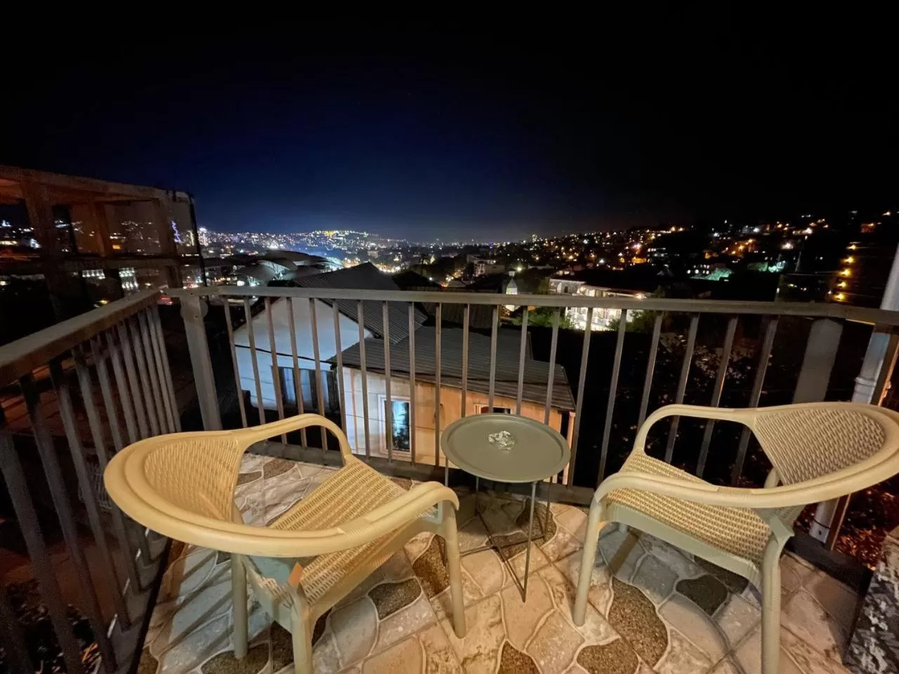 Night, Balcony/Terrace in Hotel Marioni