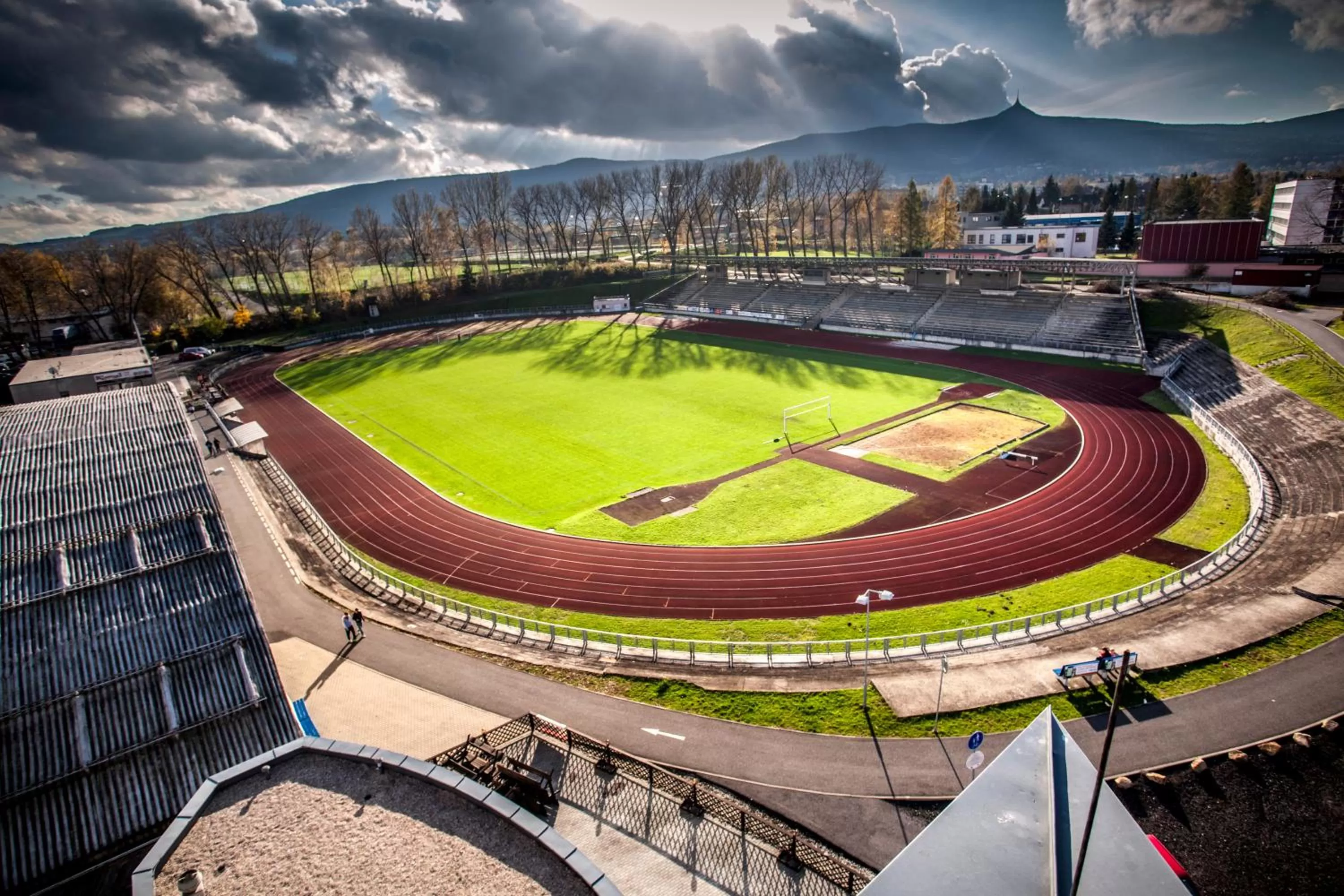 View (from property/room) in Hotel Arena Liberec
