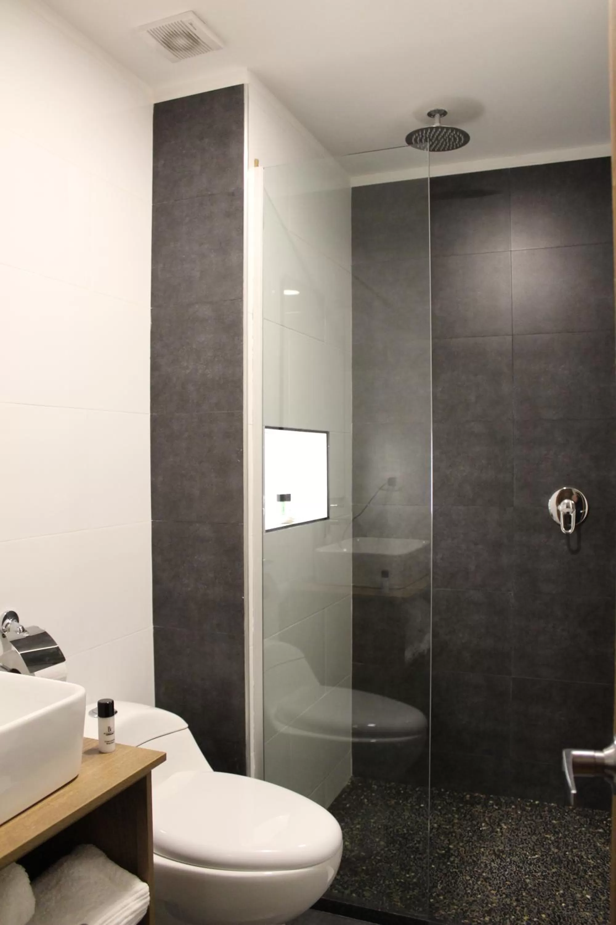 Shower in Hotel Bogota DC