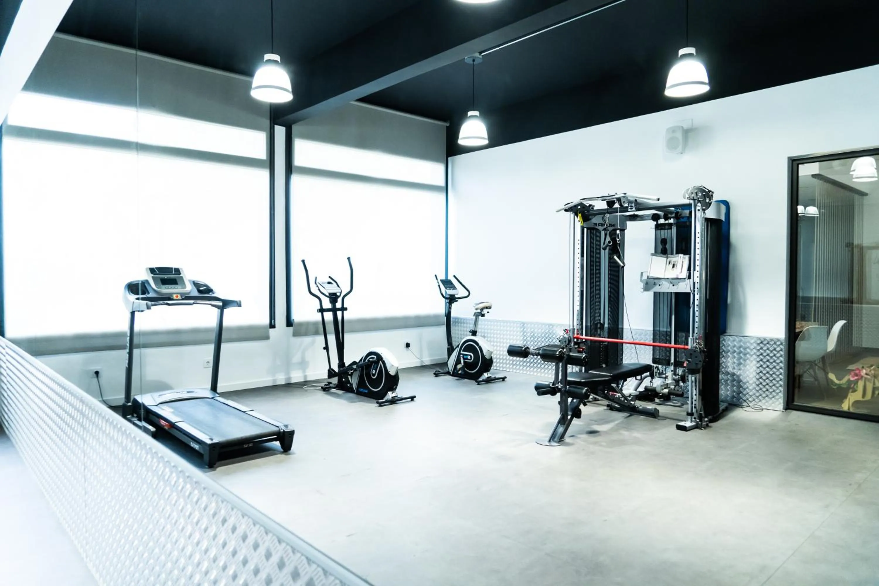Fitness centre/facilities in Hotel Planas