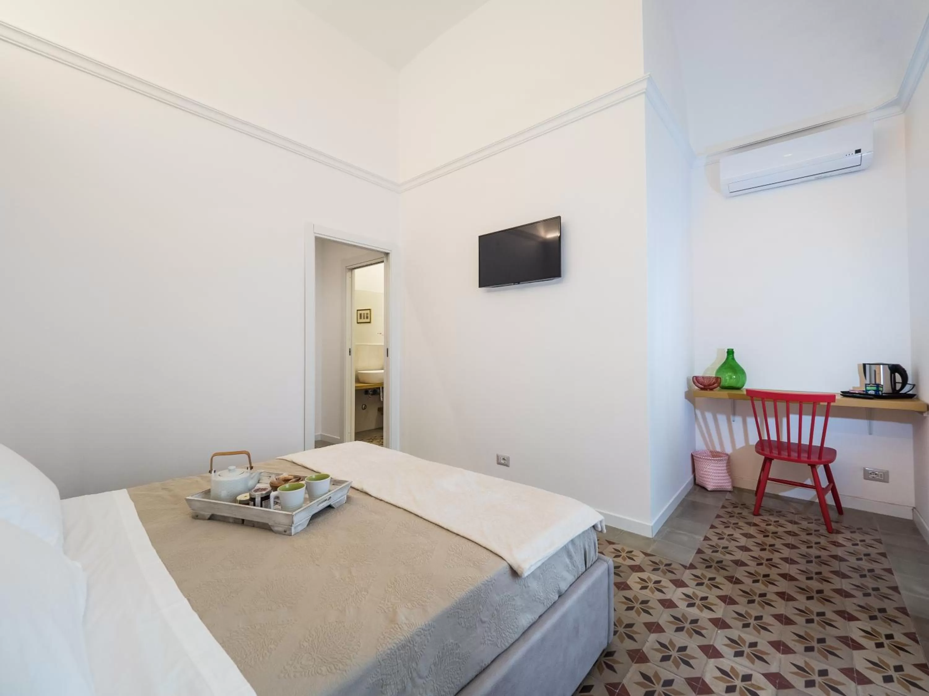 Bedroom, Bed in B&B Sciara Larmisi