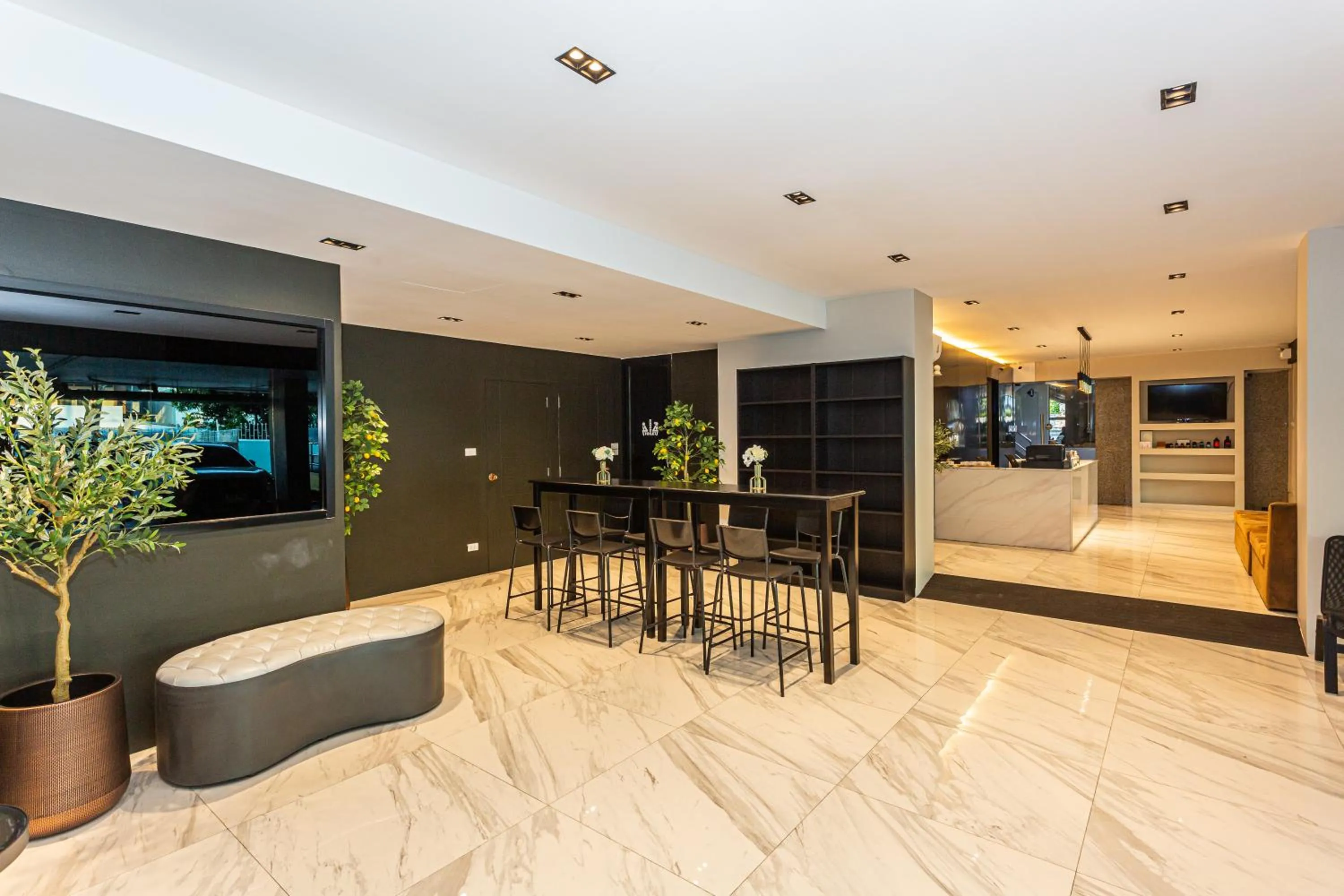 Lobby or reception in CK2 Hotel Bangkok