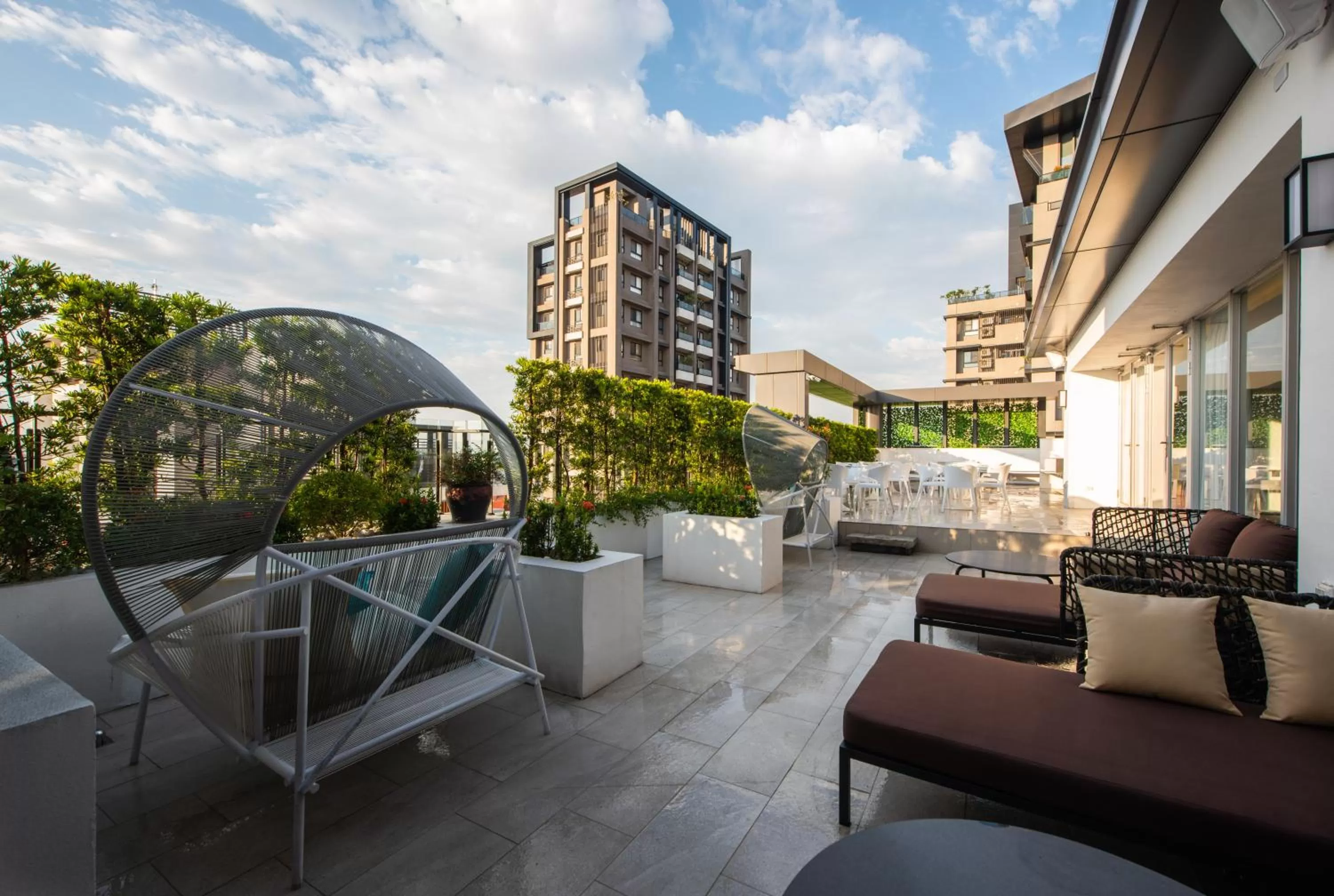 Patio in Ramble Hotel