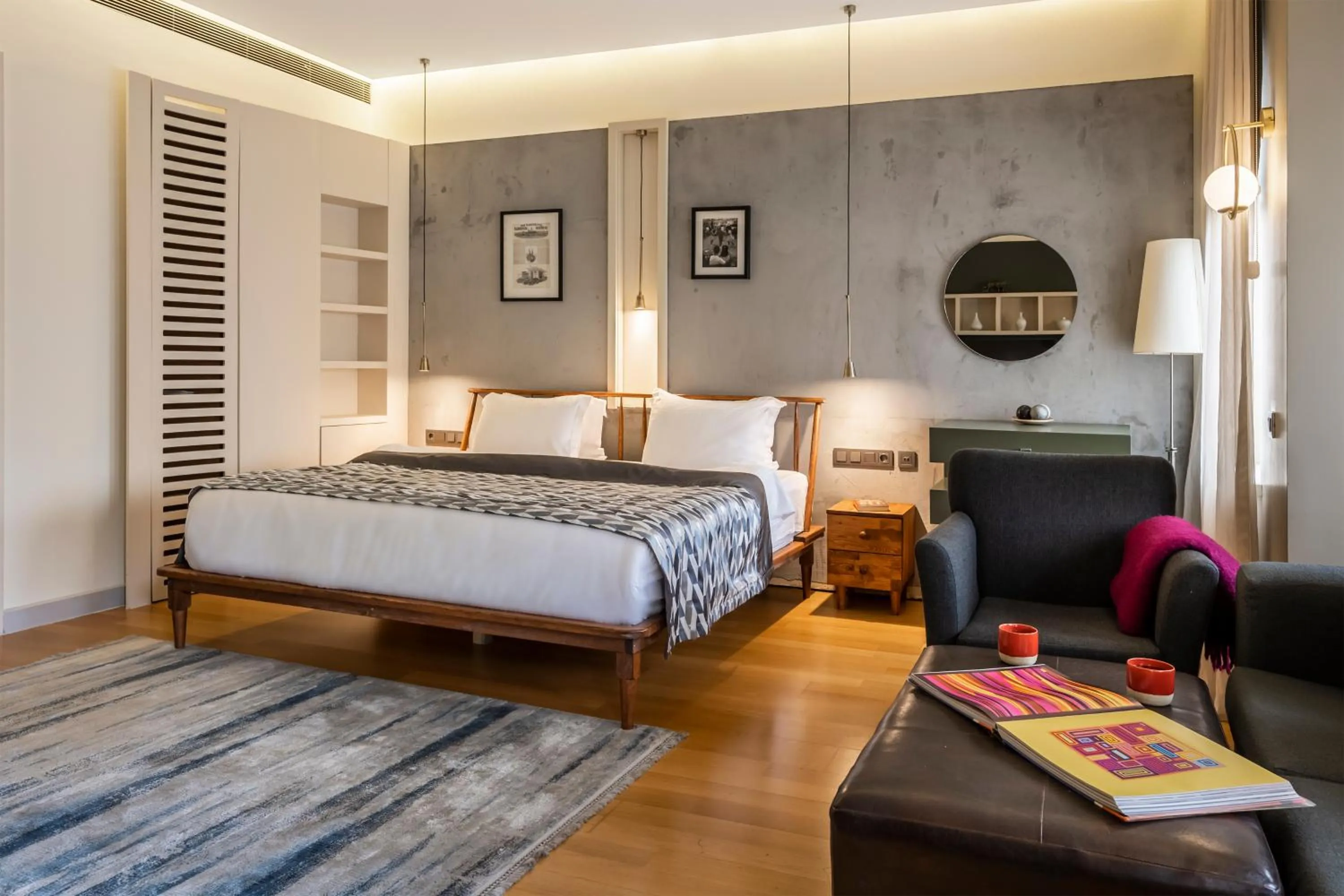 Bed in Ansen Hotel and Suites