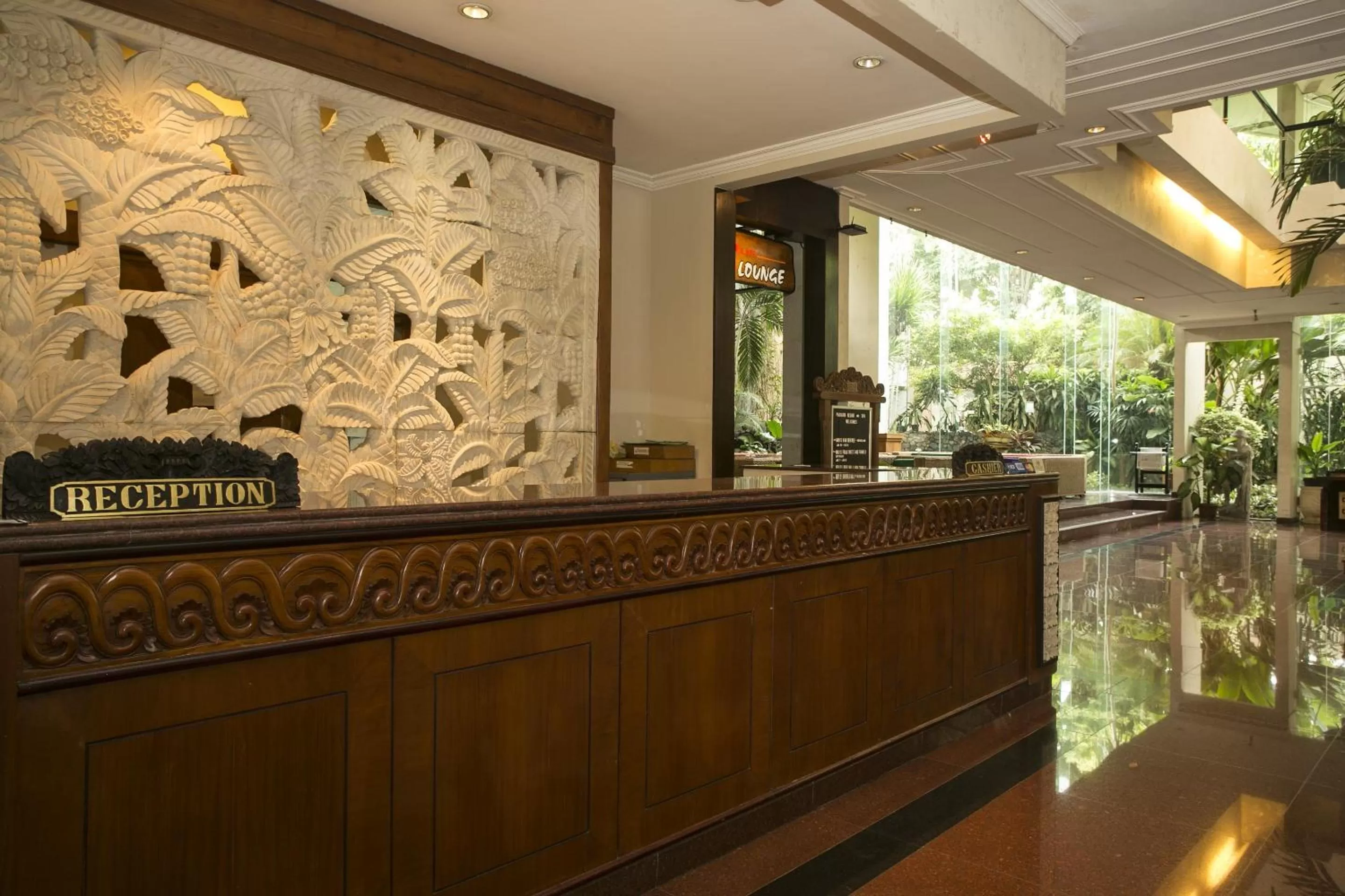 Lobby or reception in Parigata Resorts and Spa