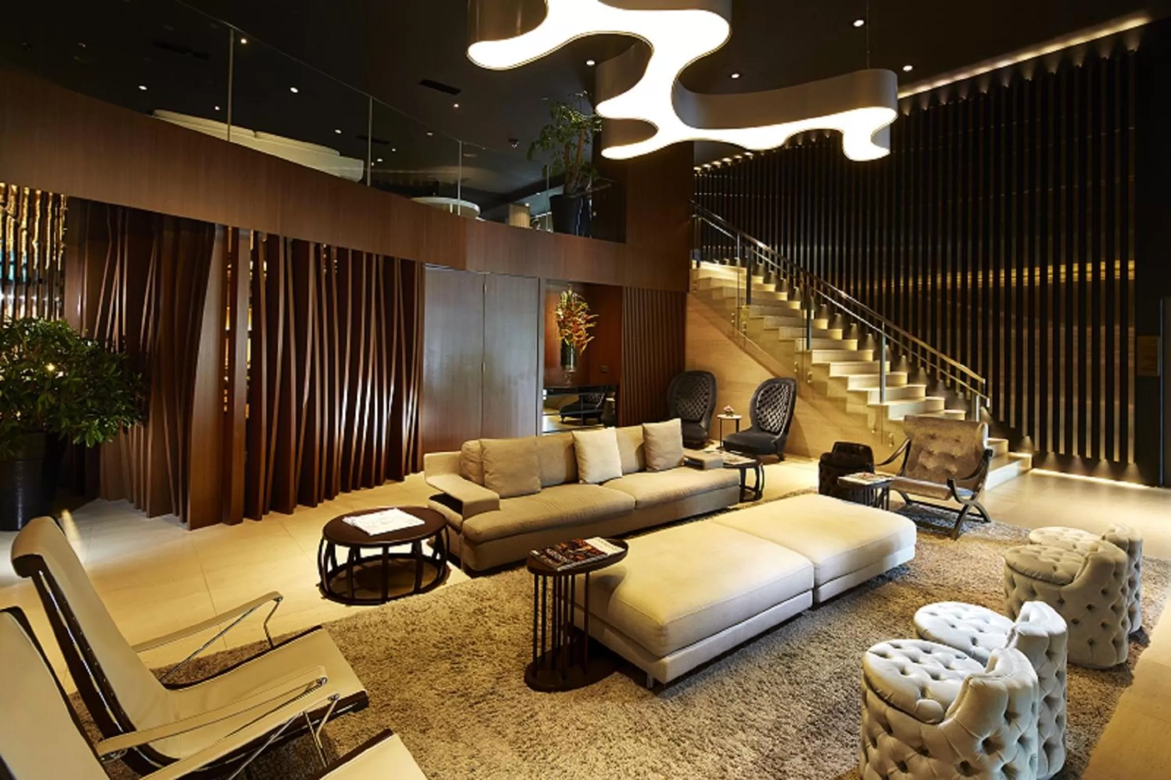 Lobby or reception in Pan Pacific Serviced Suites Beach Road, Singapore