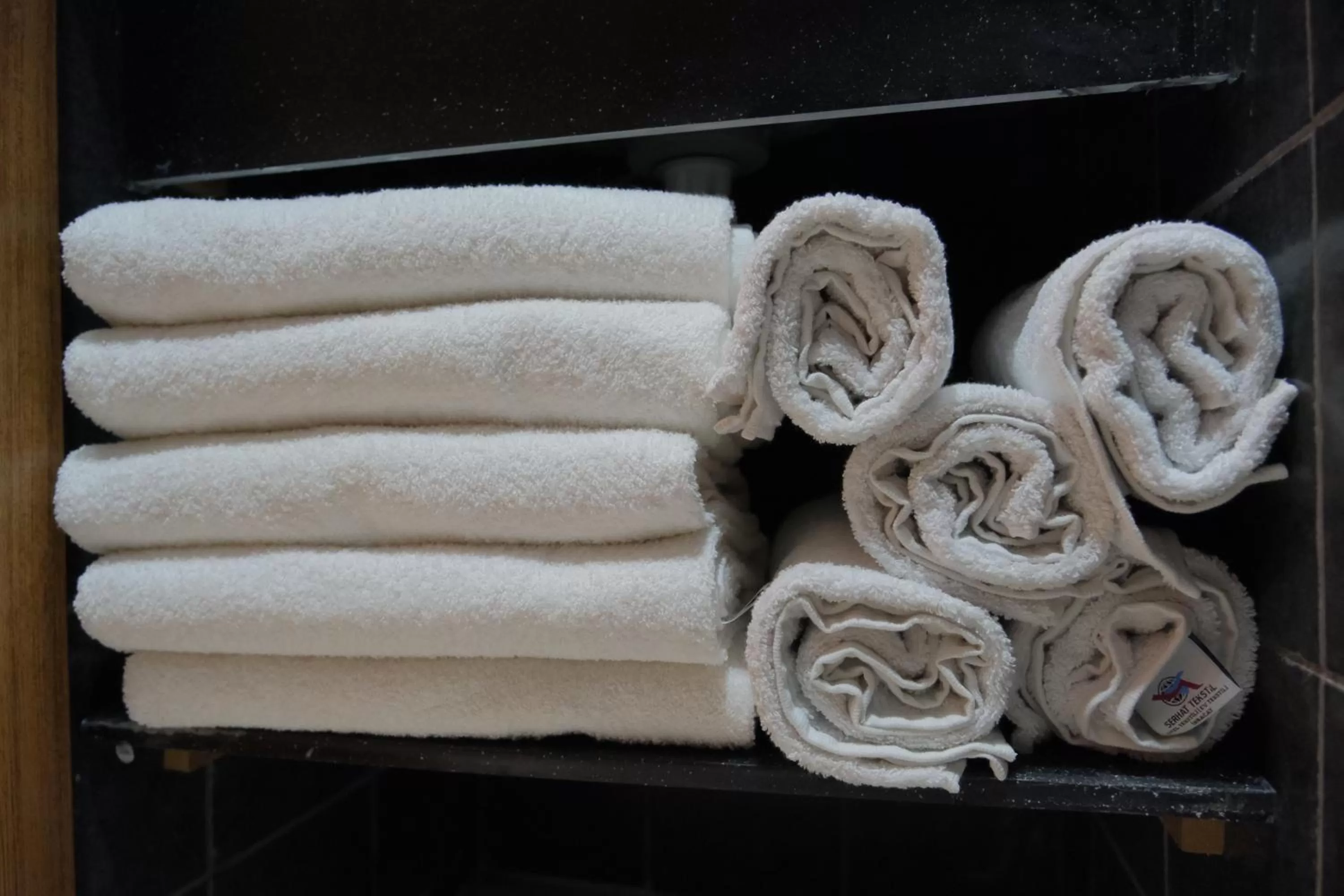 Bathroom in Adamantides Hotel