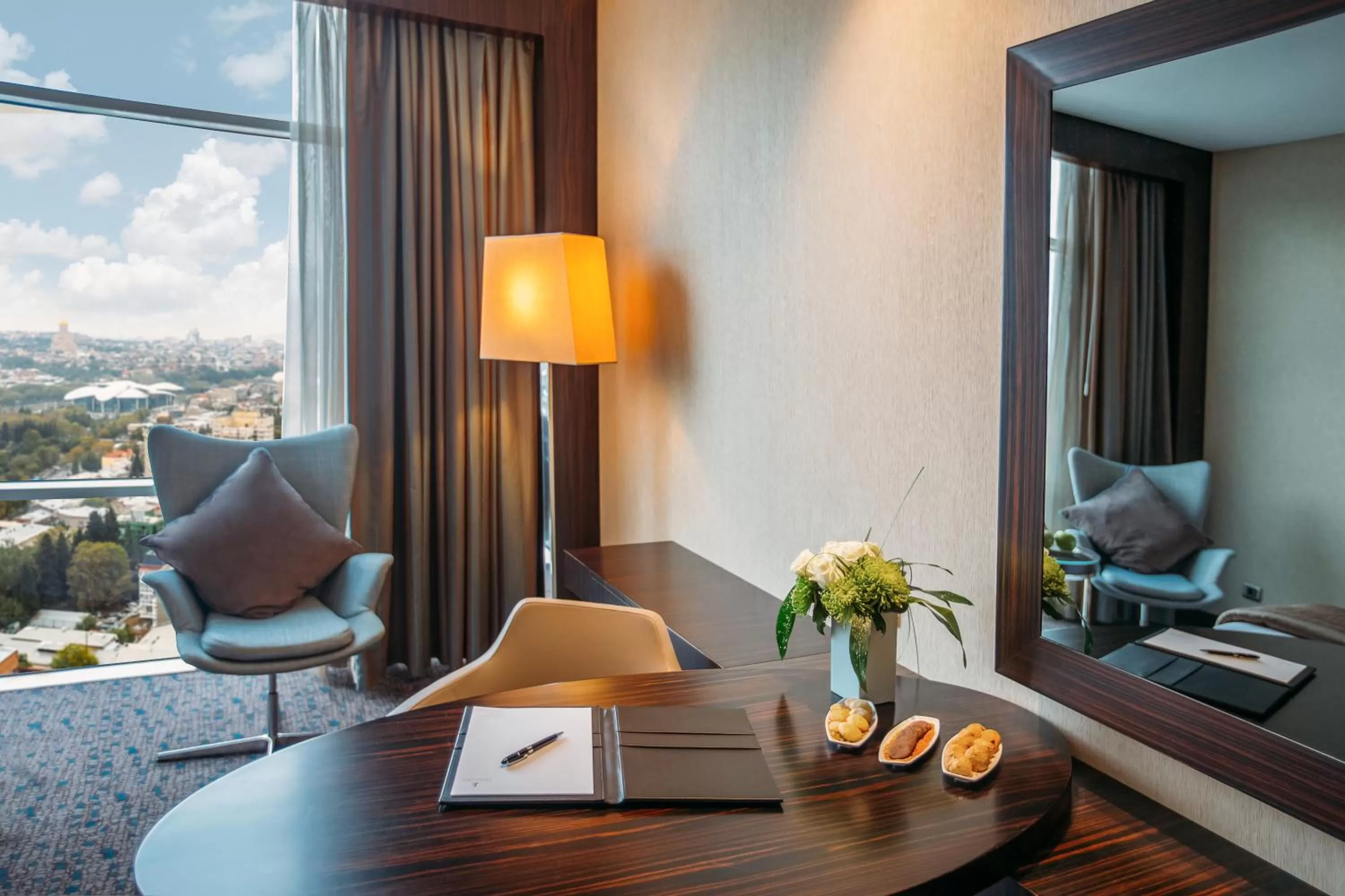 Seating area in The Biltmore Tbilisi Hotel