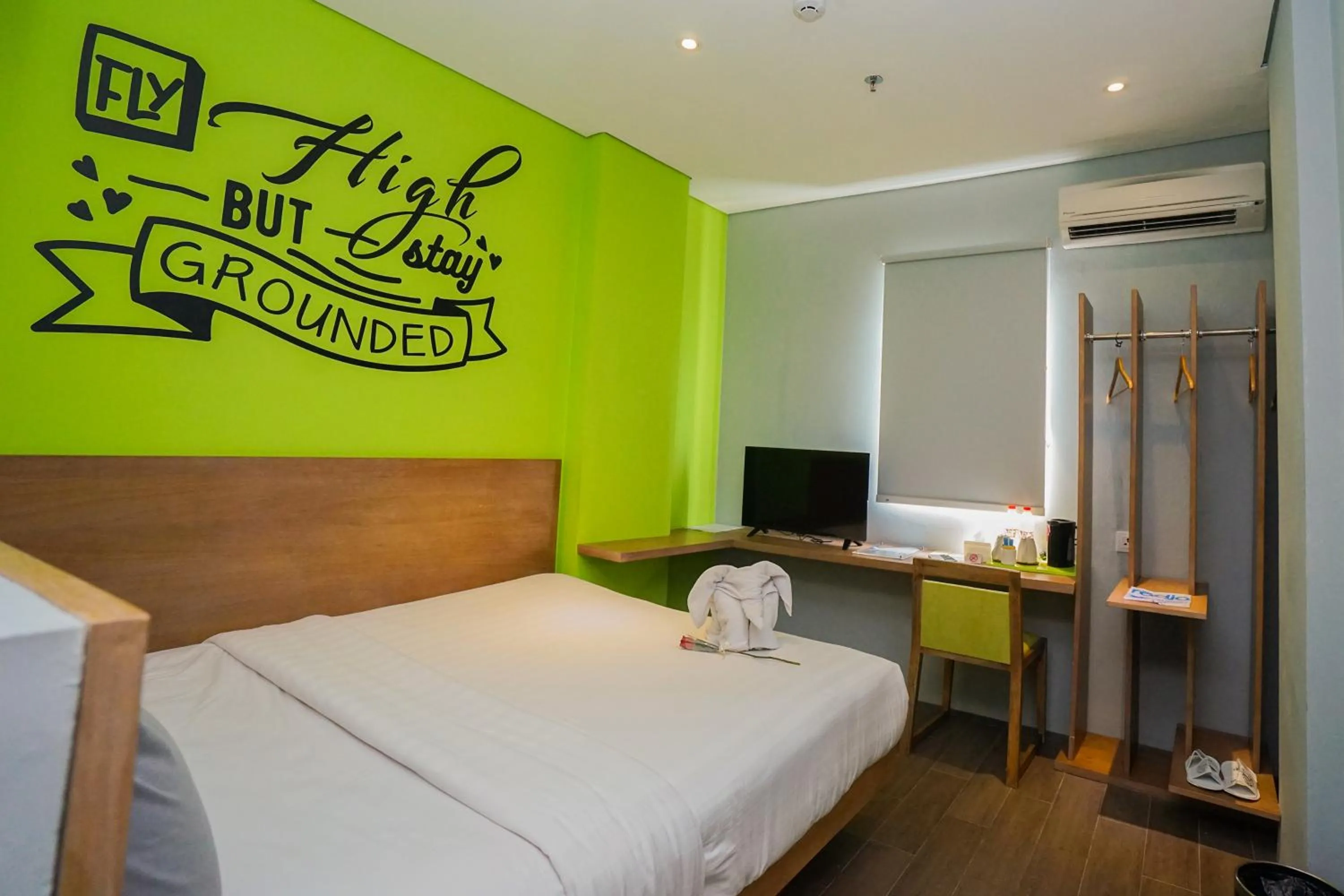 Bed in Radja Art and Boutique Hotel Simpang Lima