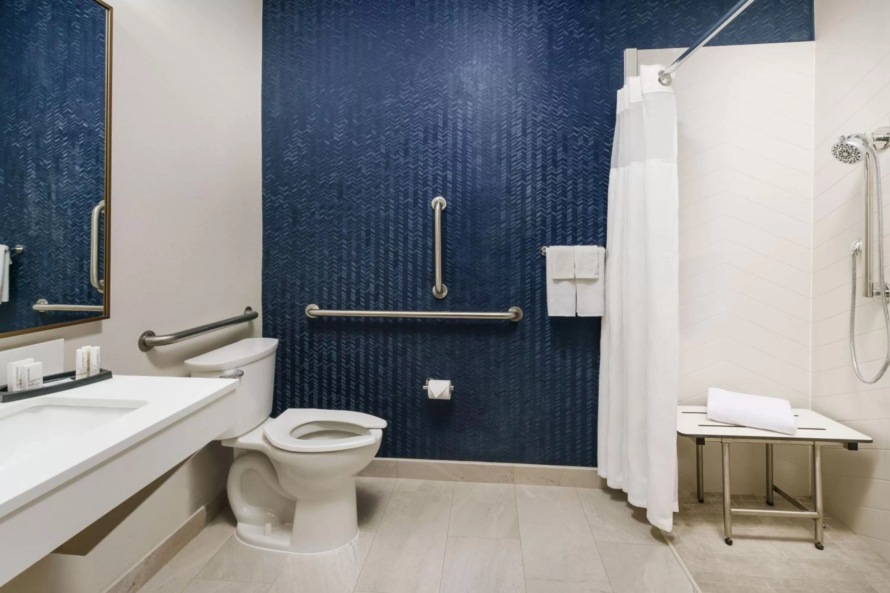 Bathroom in Fairfield Inn by Marriott Joliet South