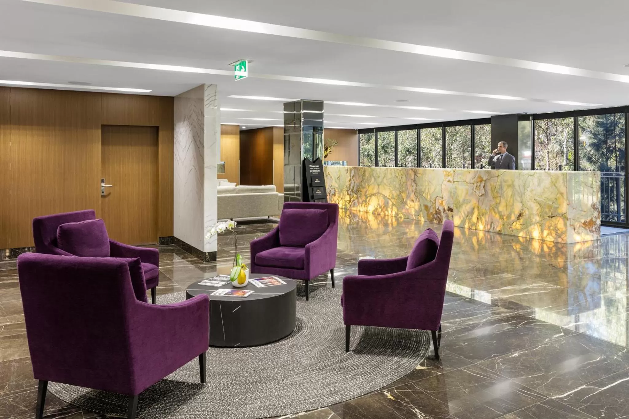 Lobby or reception in Meriton Suites North Ryde