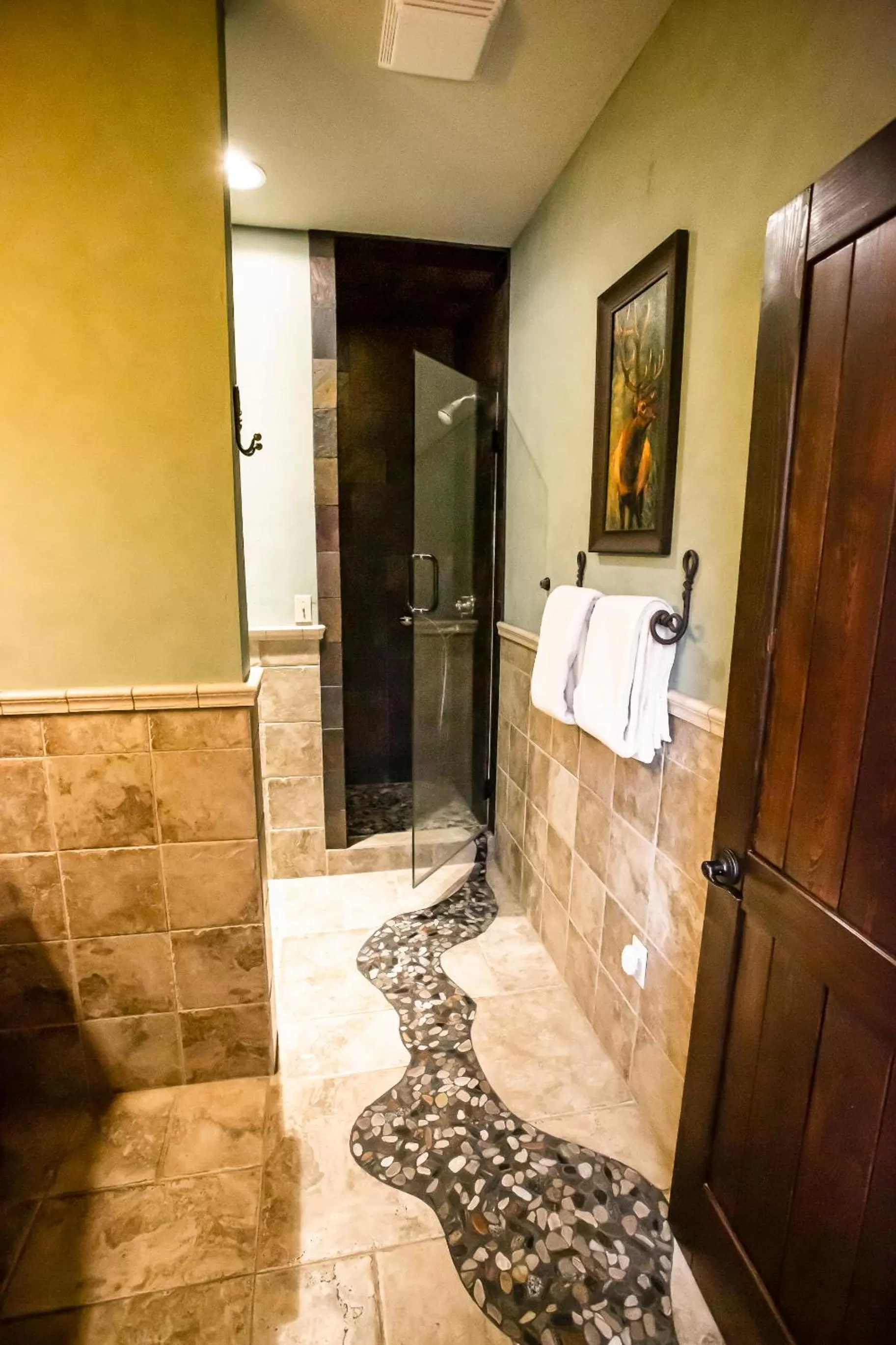 Bathroom in Main St Loft Overlooking Train Yard - Lofts Sterling & Sage - Toltec