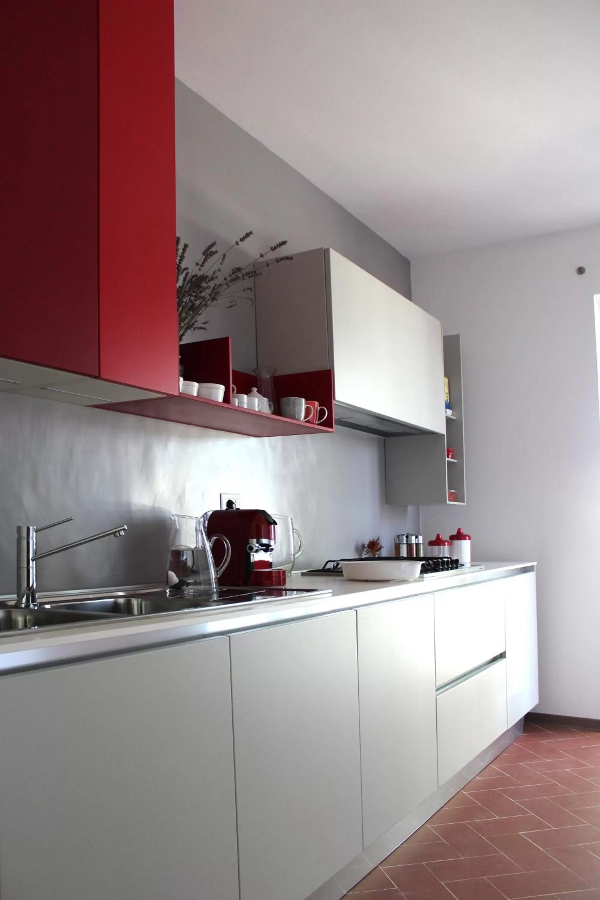 Kitchen or kitchenette in B&B Dimora Morelli