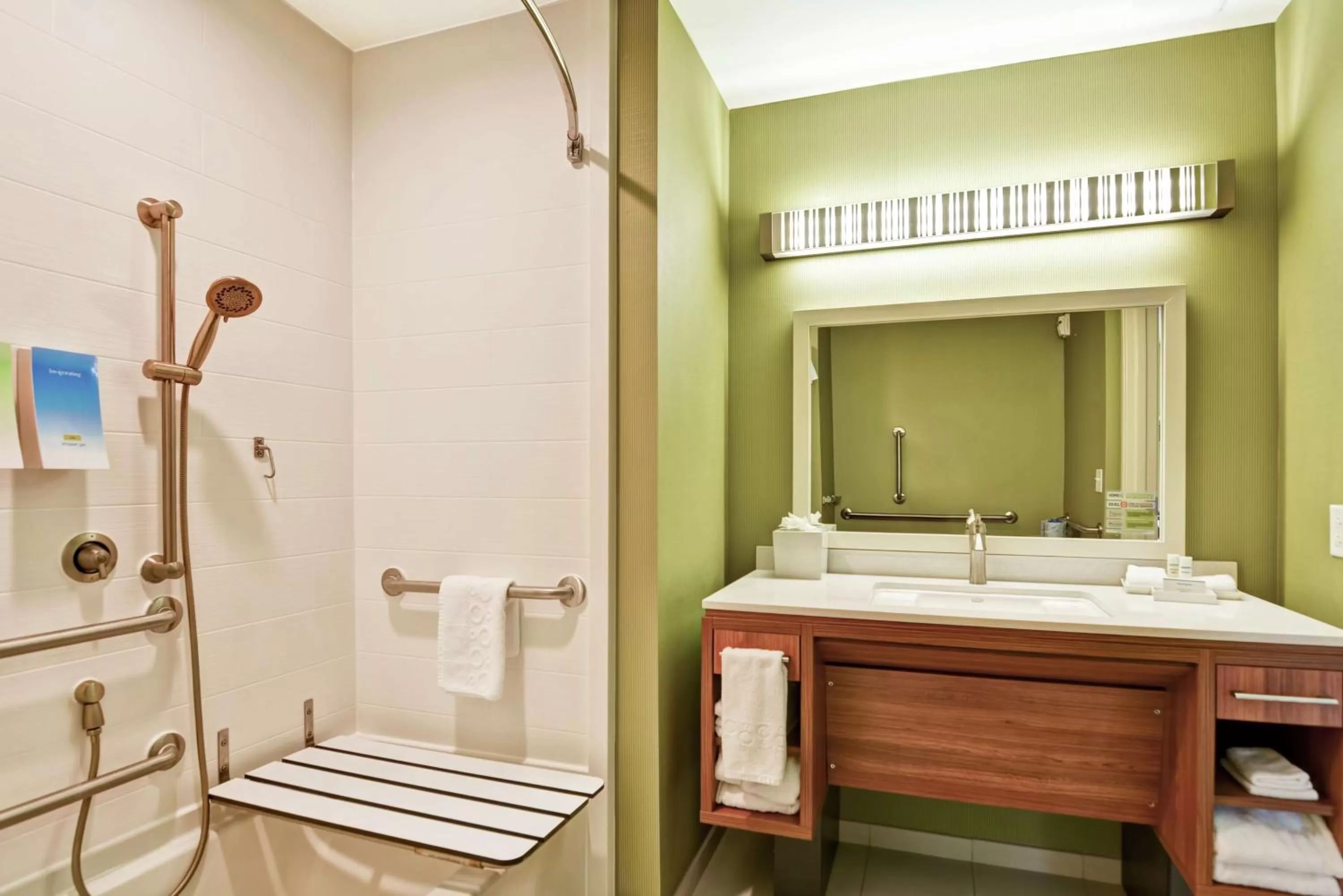 Bathroom in Home2 Suites by Hilton Charlotte Airport