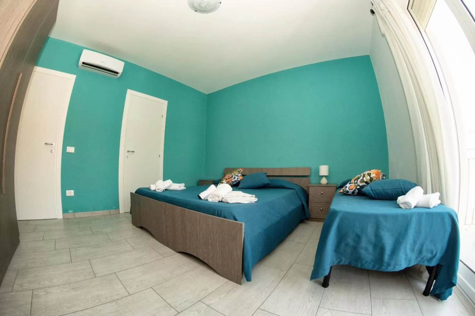 Quadruple Room with Terrace - single occupancy in B&B Villa Kairos