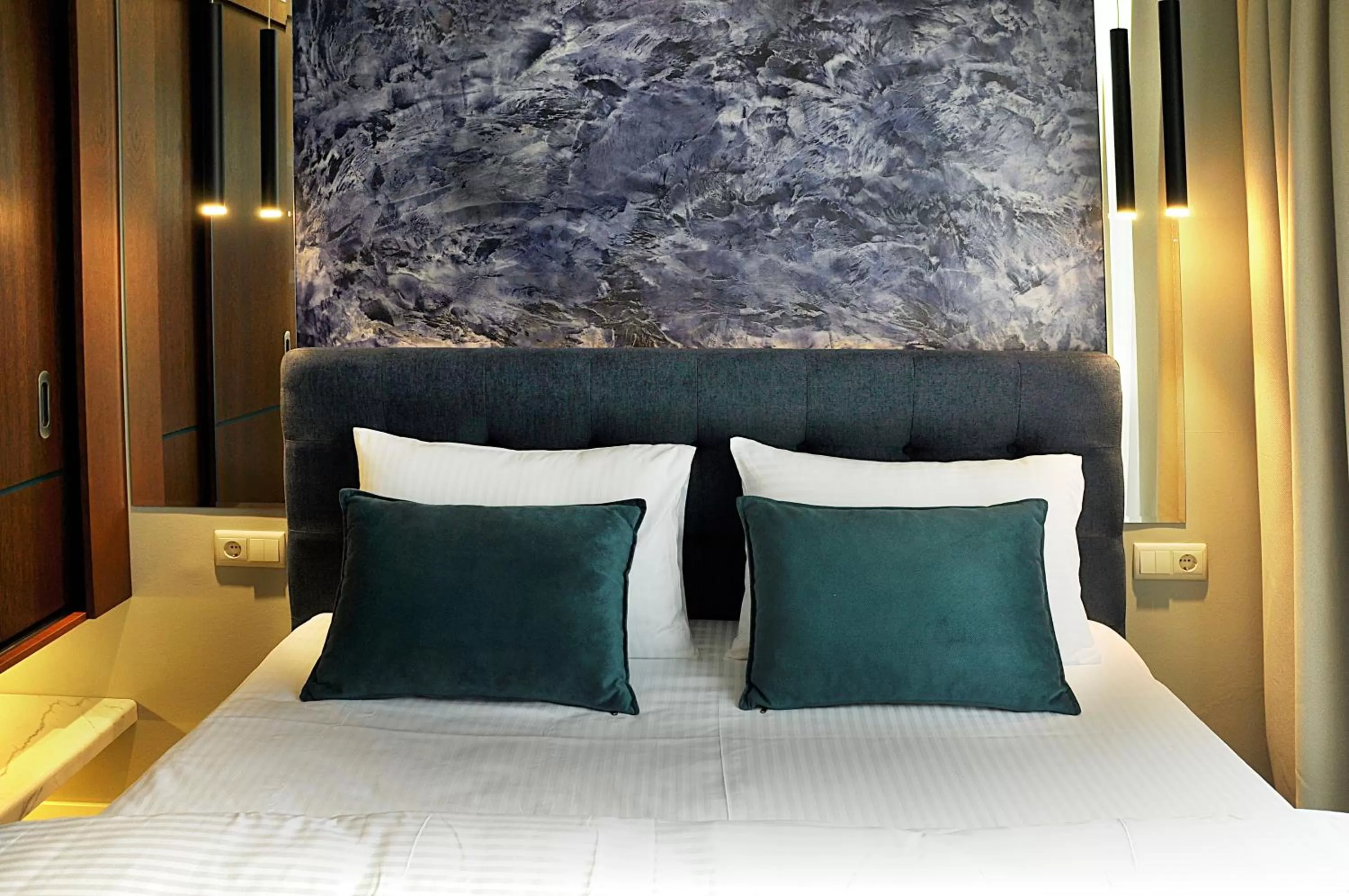 Bedroom, Bed in River View Hotel Tbilisi