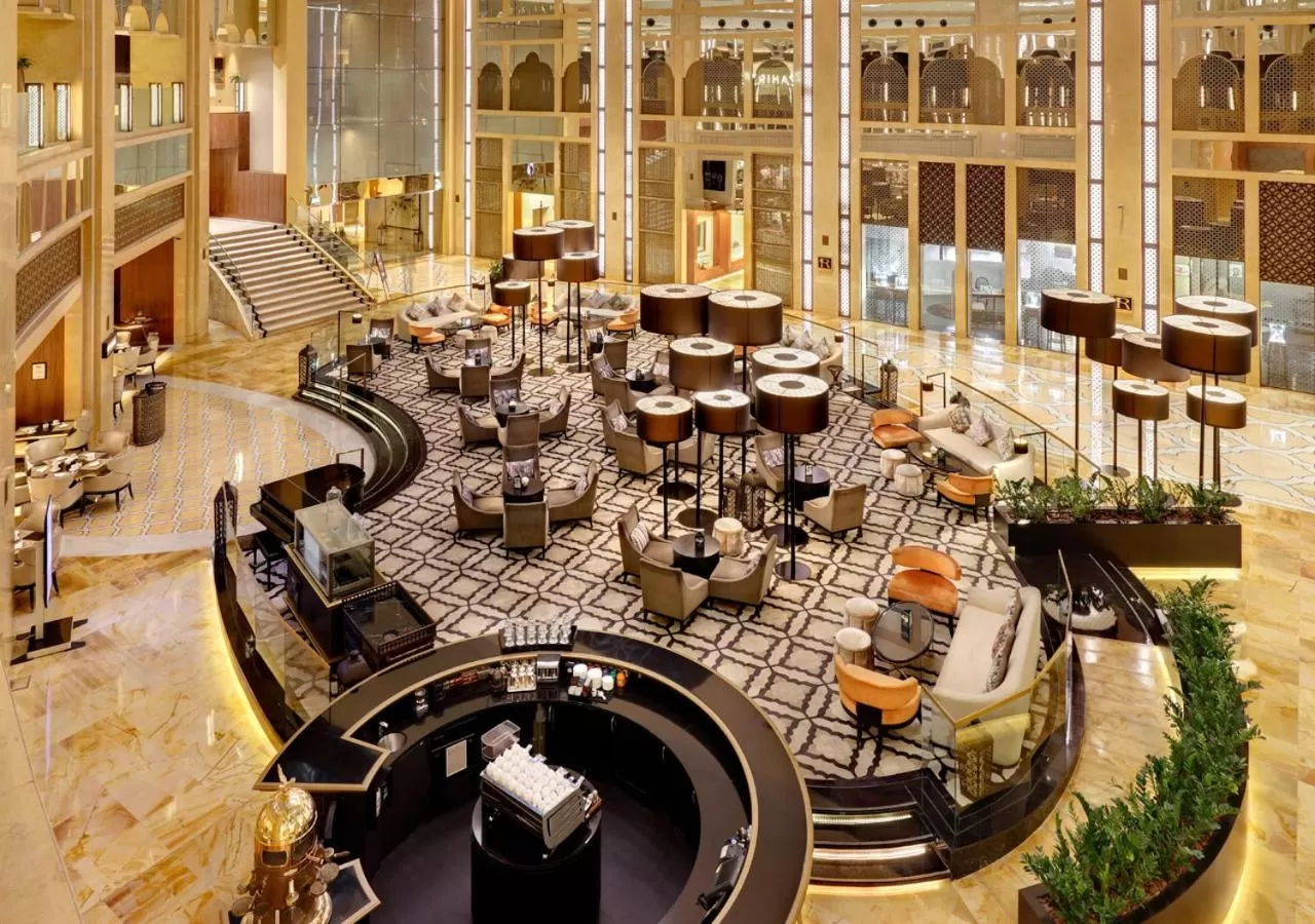 Lobby or reception in The H Dubai