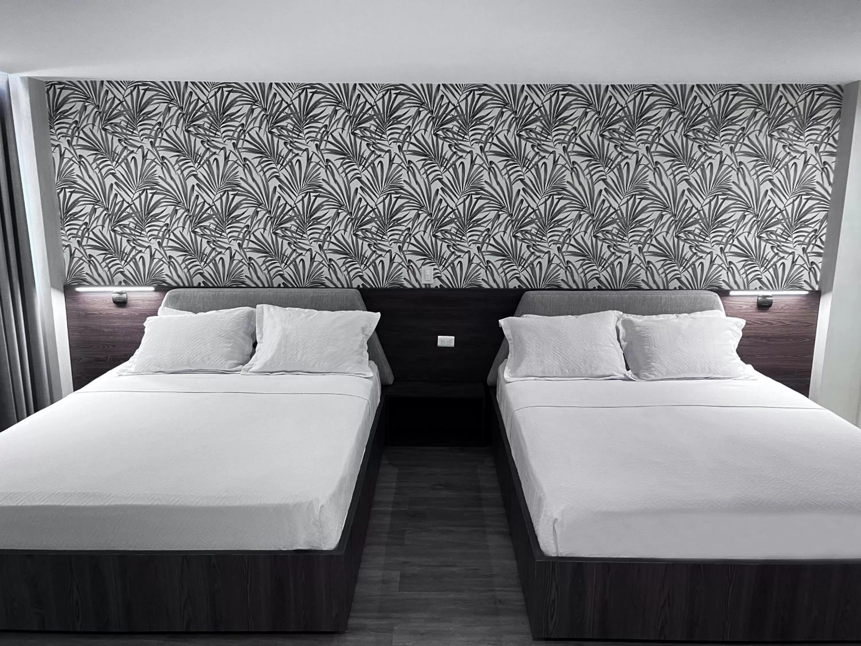 Bed in Eslait Hotel & Apartamentos