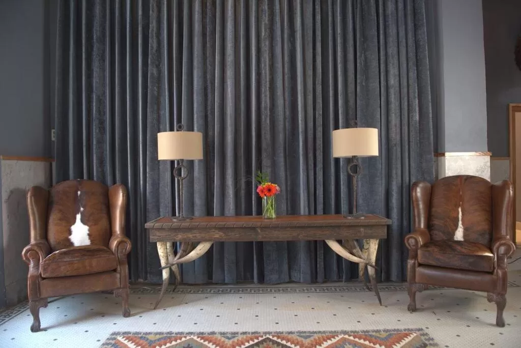 Property building in Frontier Hotel Pawhuska