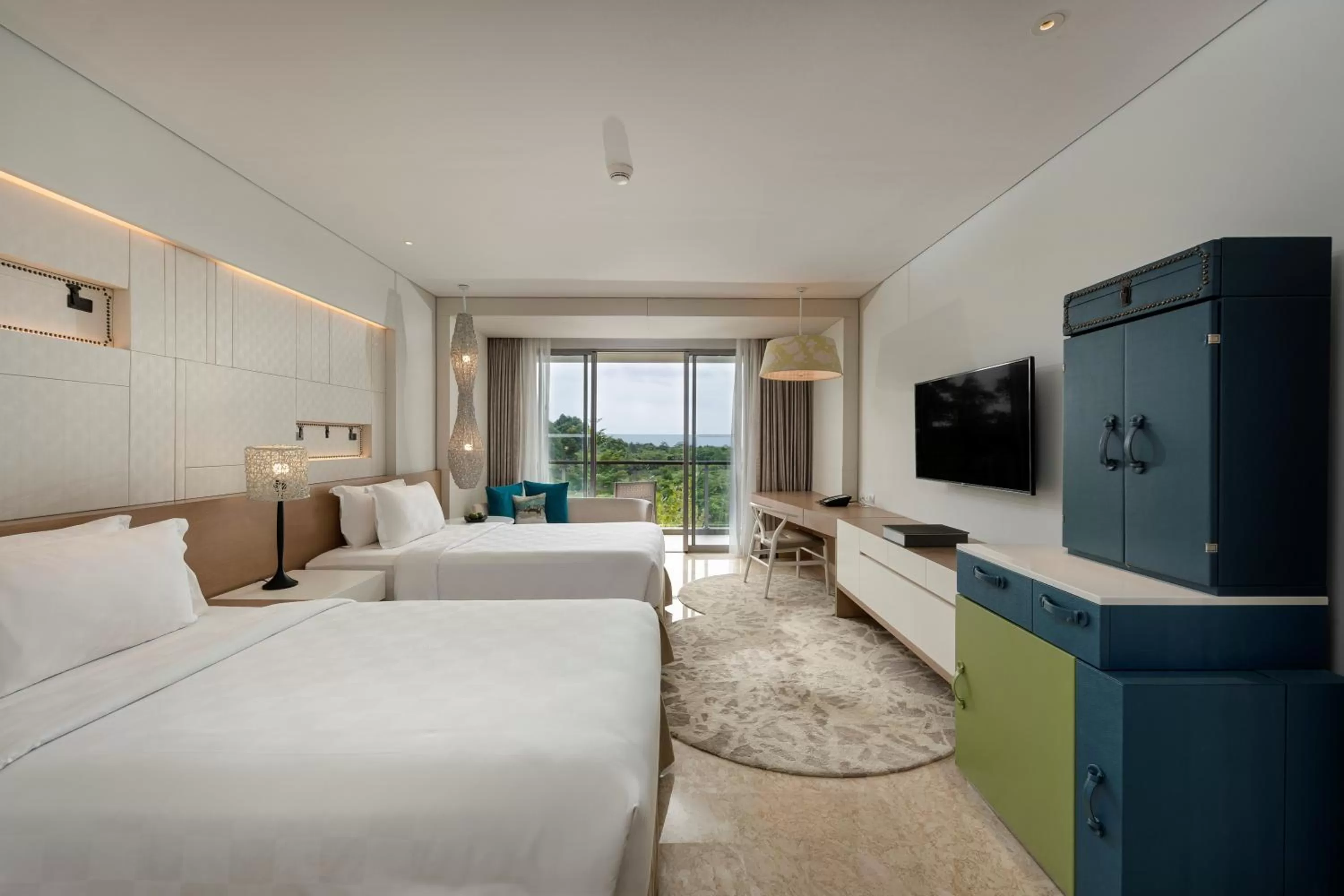 Wana Ocean View Twin Room in RIMBA by AYANA Bali
