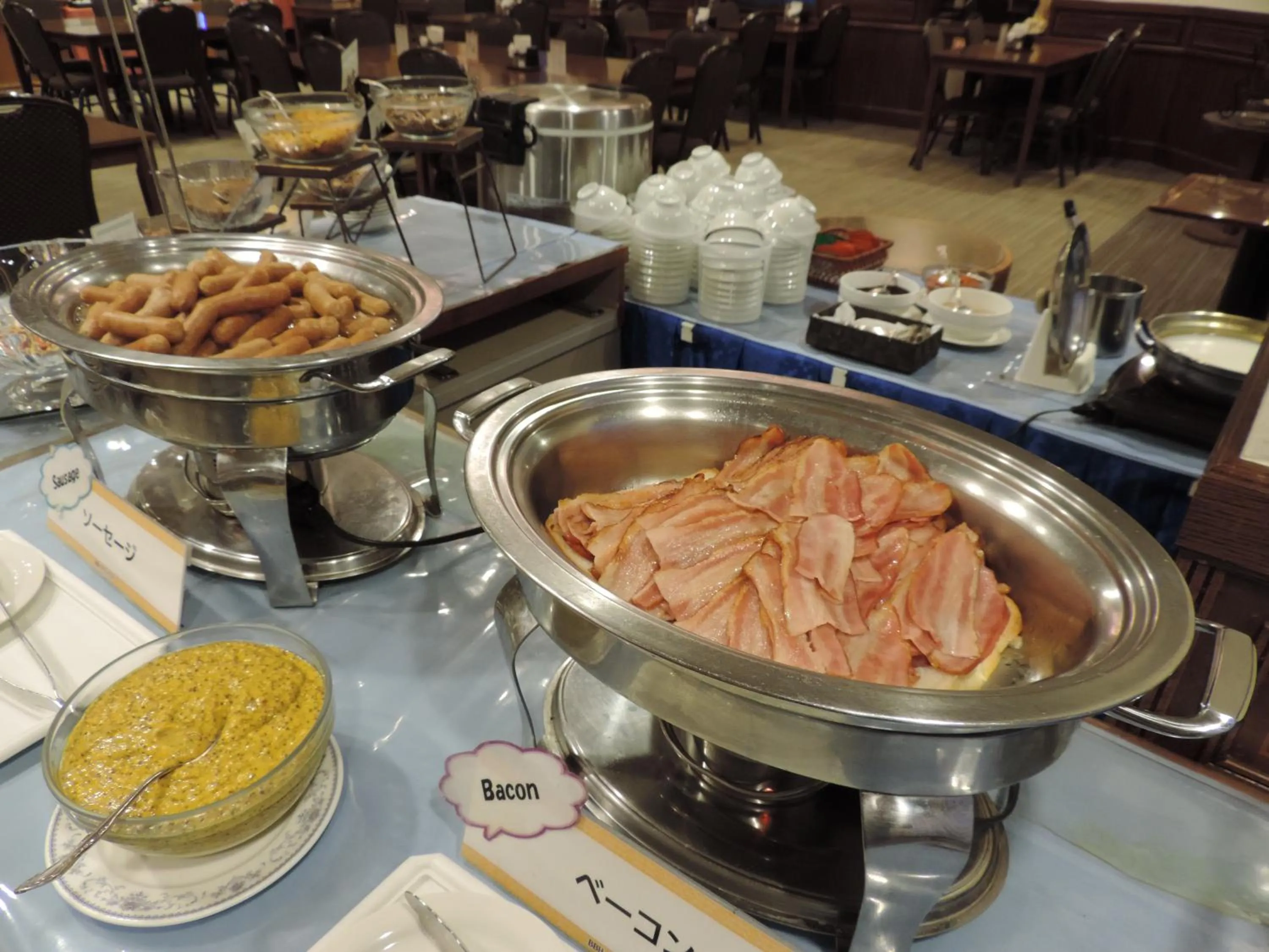 Buffet breakfast in Hotel Grand Terrace Sendai Kokubun-cho