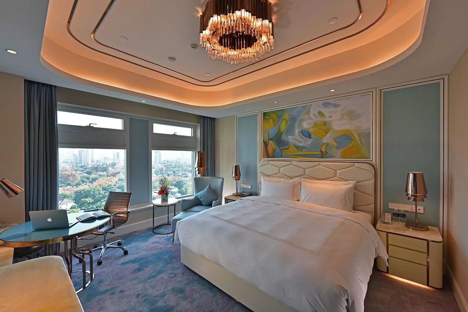 Bed in Radisson Collection Hotel, Xing Guo Shanghai