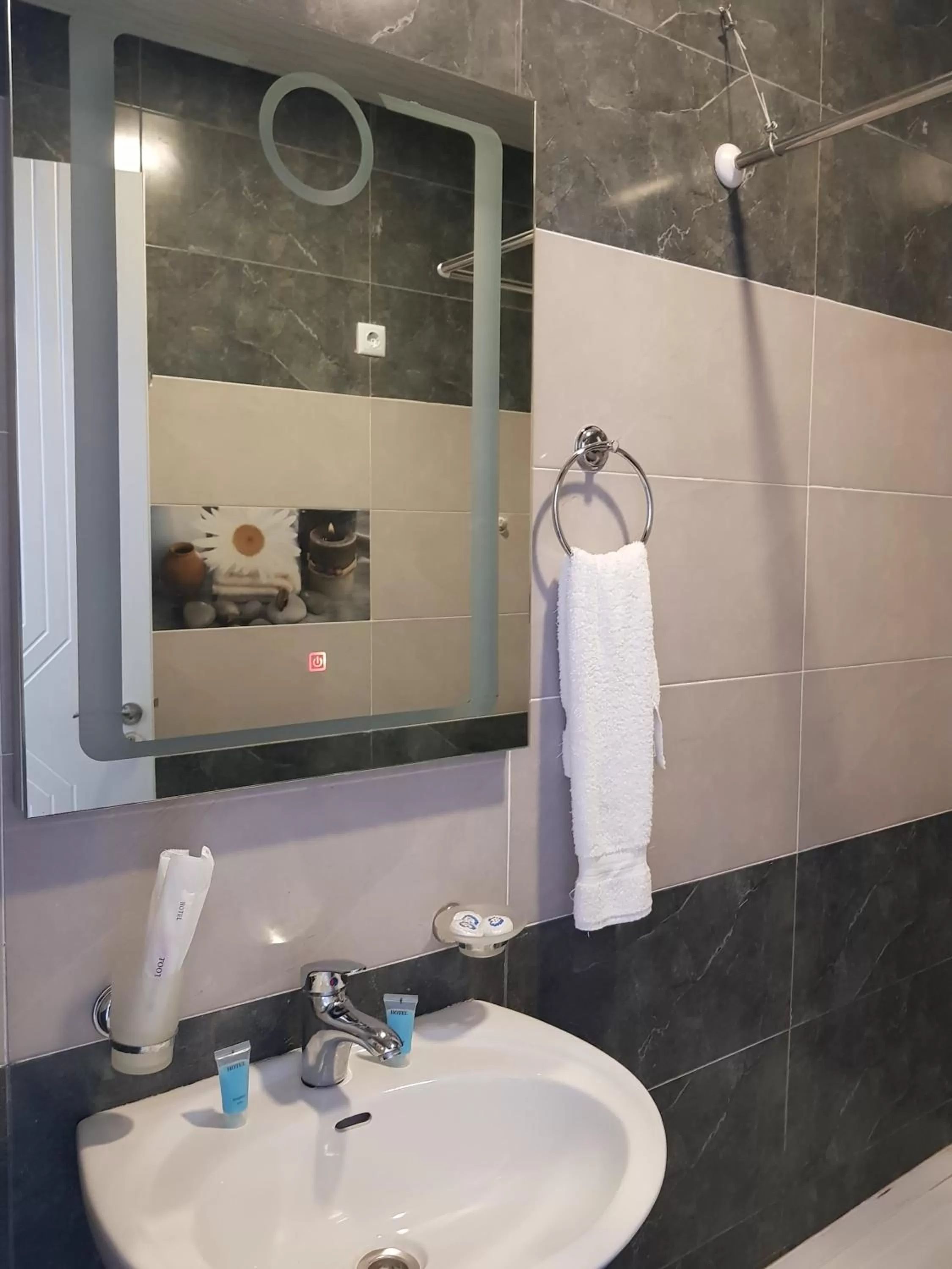 Shower in Hotel Royal Palace