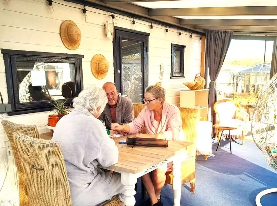 Patio in Naturistenlogement Wellness & Beauty