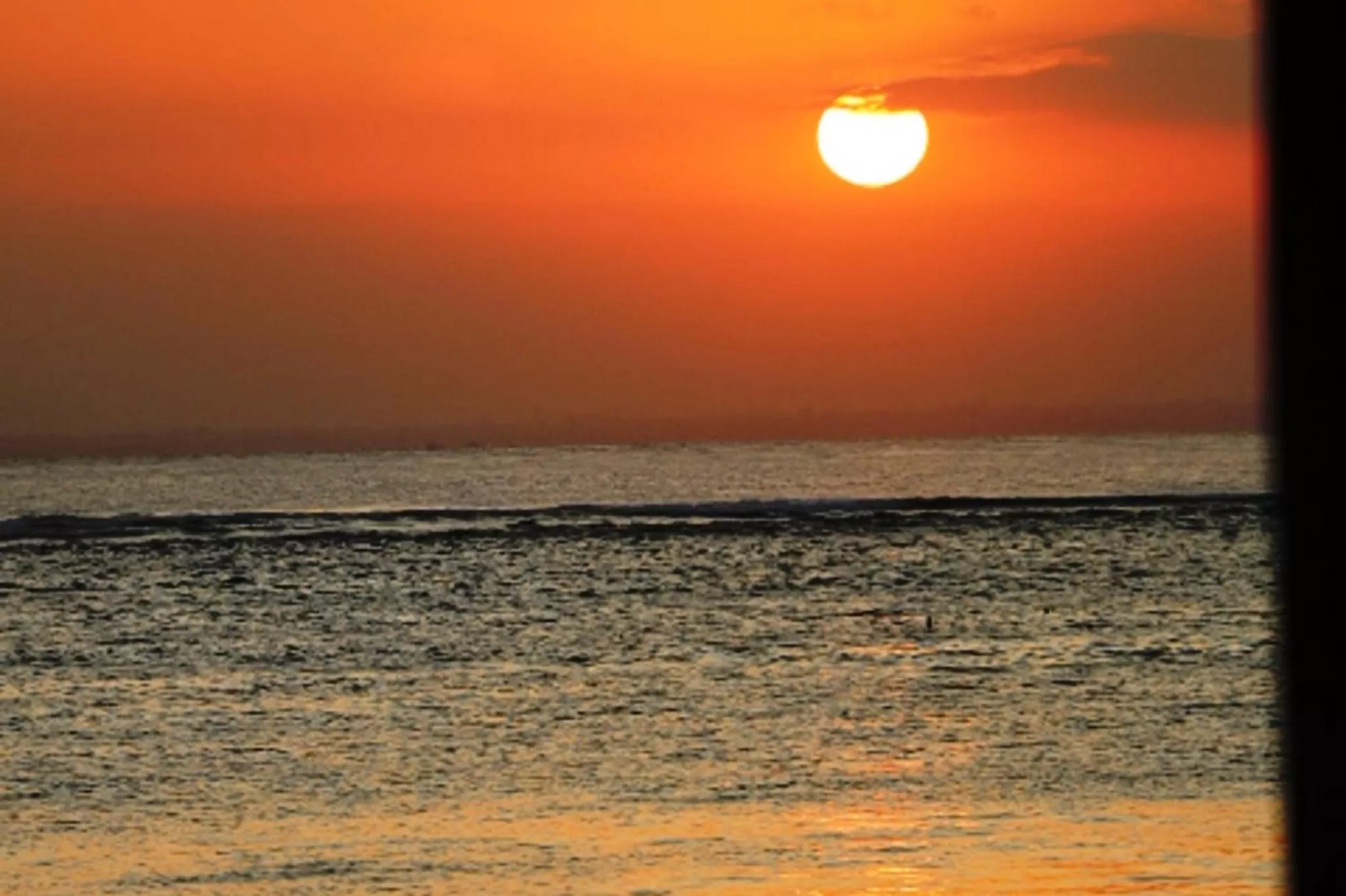 Sunset in Pemedal Beach Resort