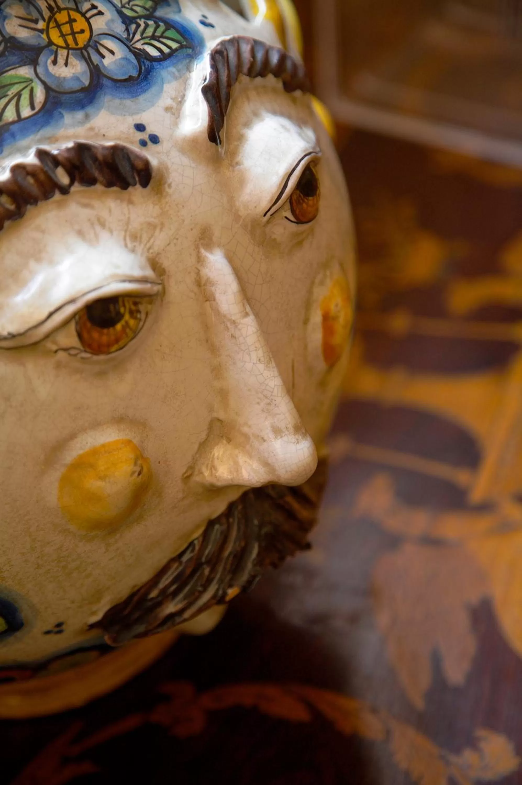 Decorative detail in Hotel Villa Diodoro