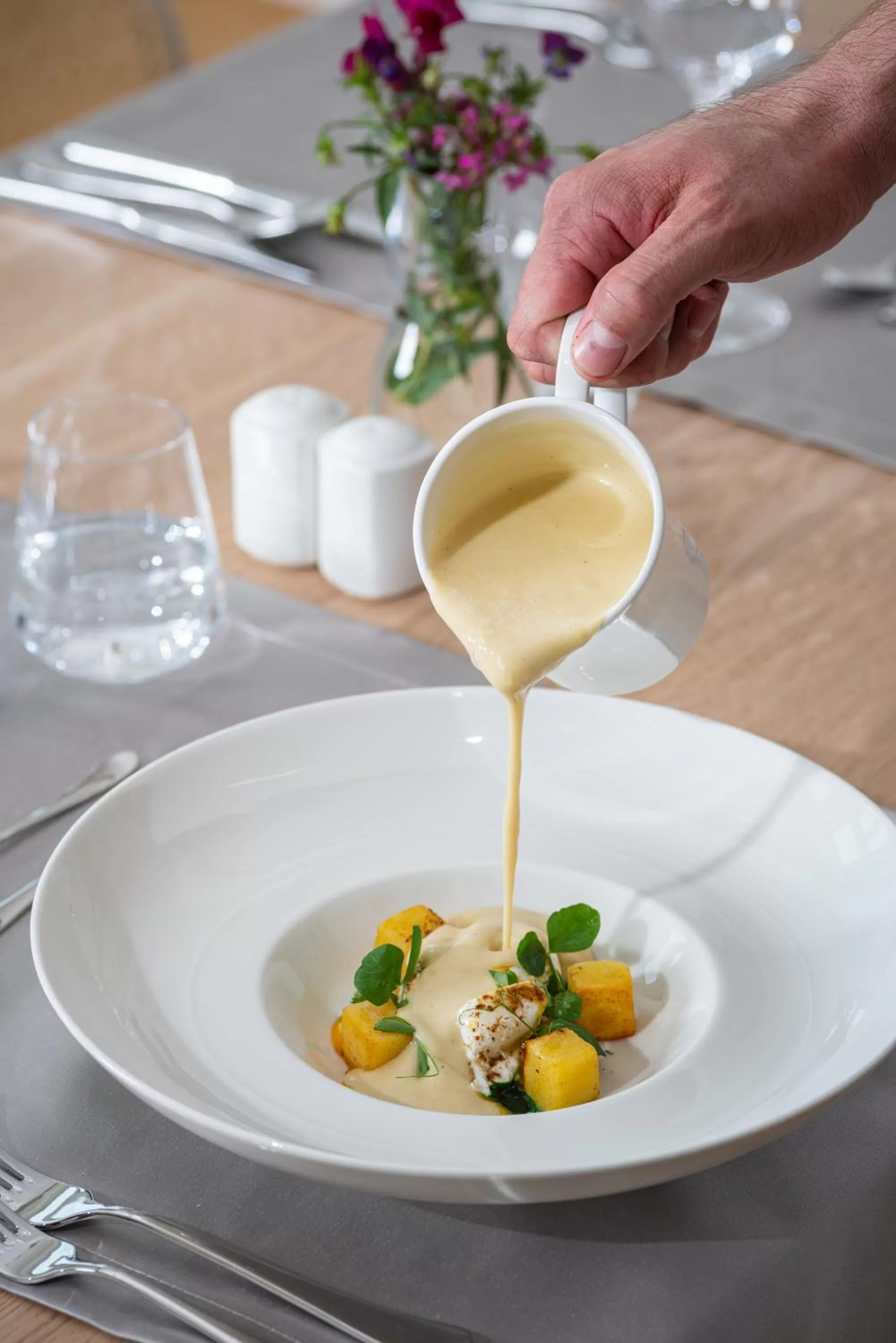 Food in Villa Rosenaw