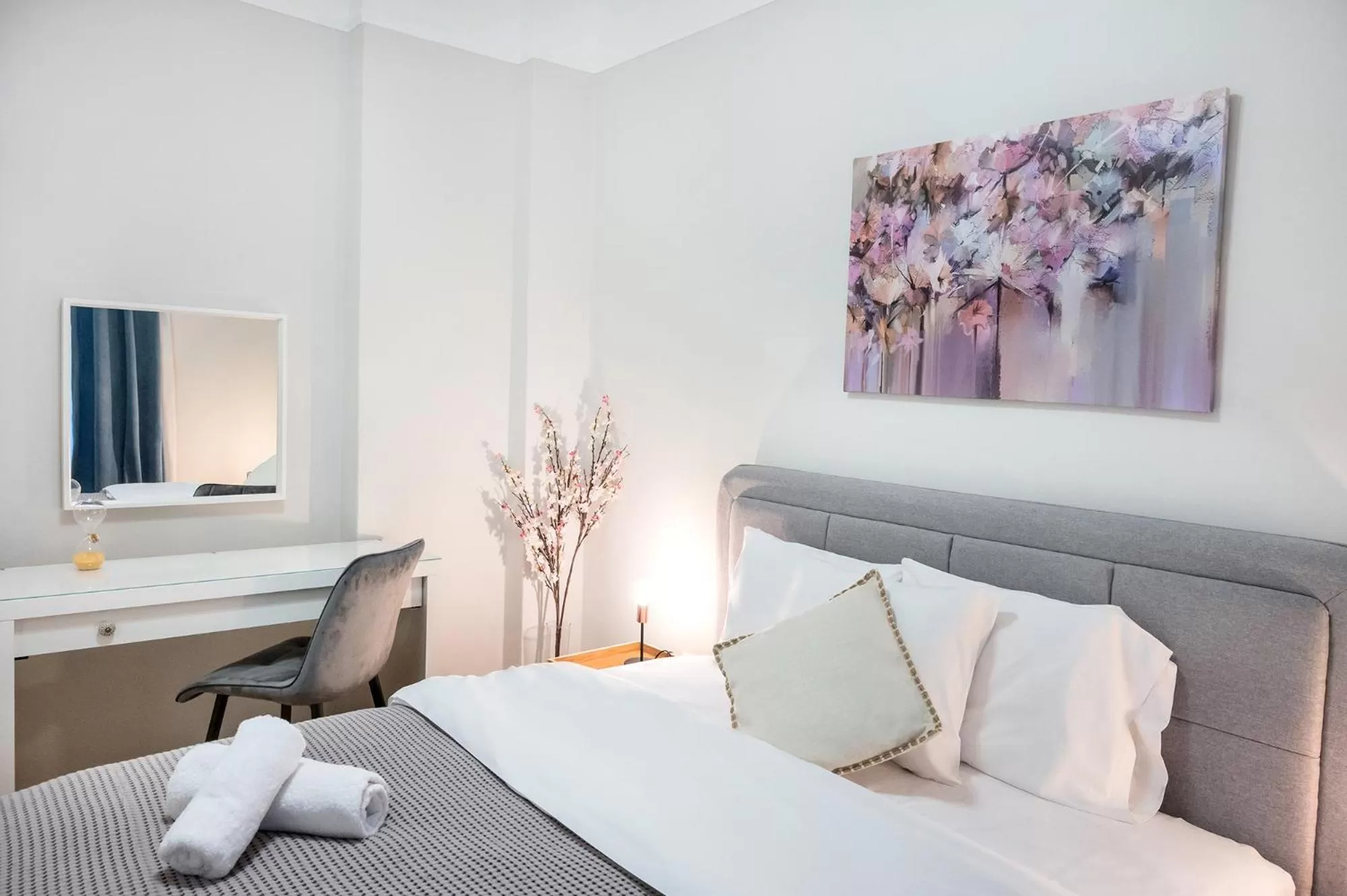 Bed in Porto Sea View Apartments - Kypriou