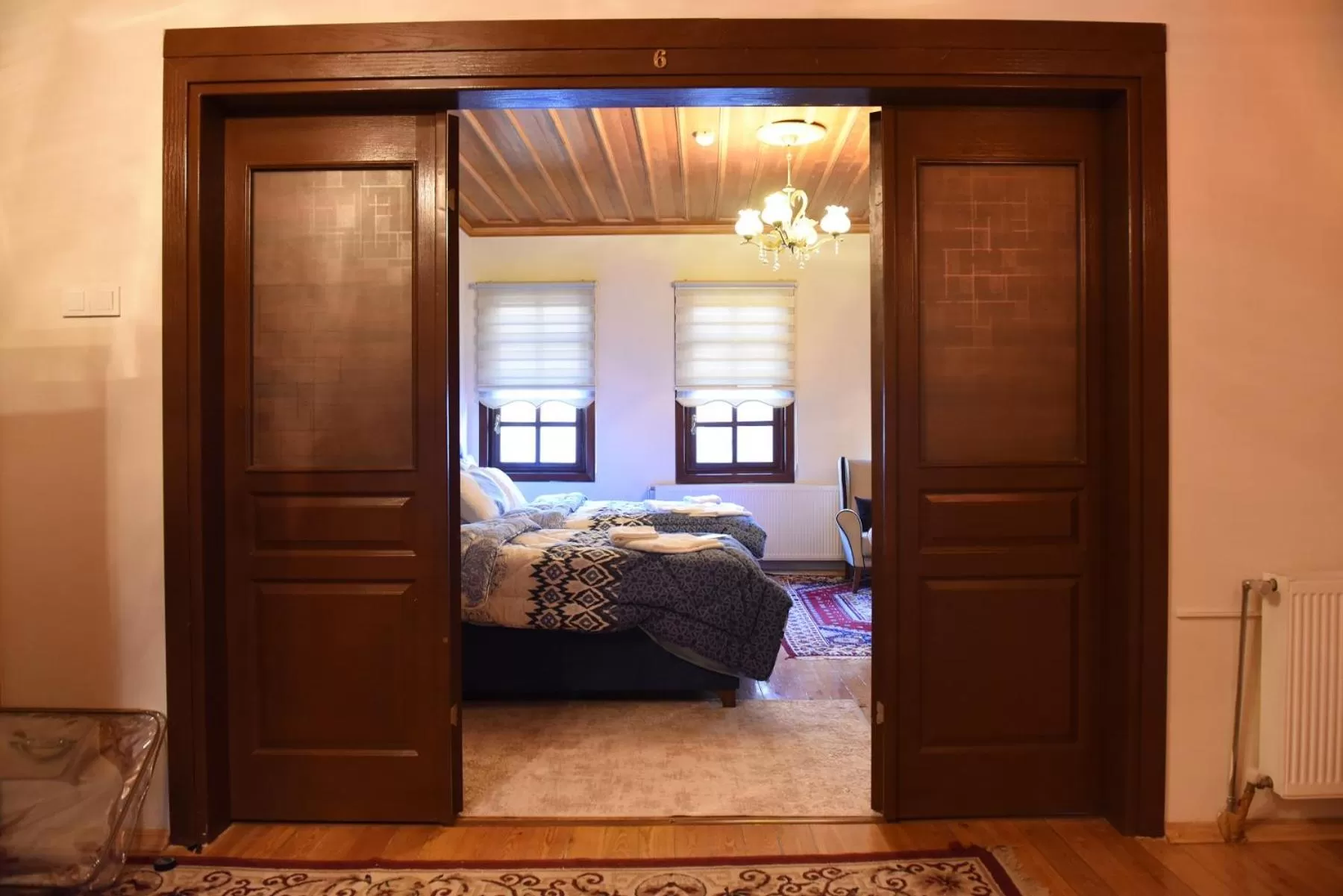 Bed in ÖZ Butik Otel Antik Kent Myrleia