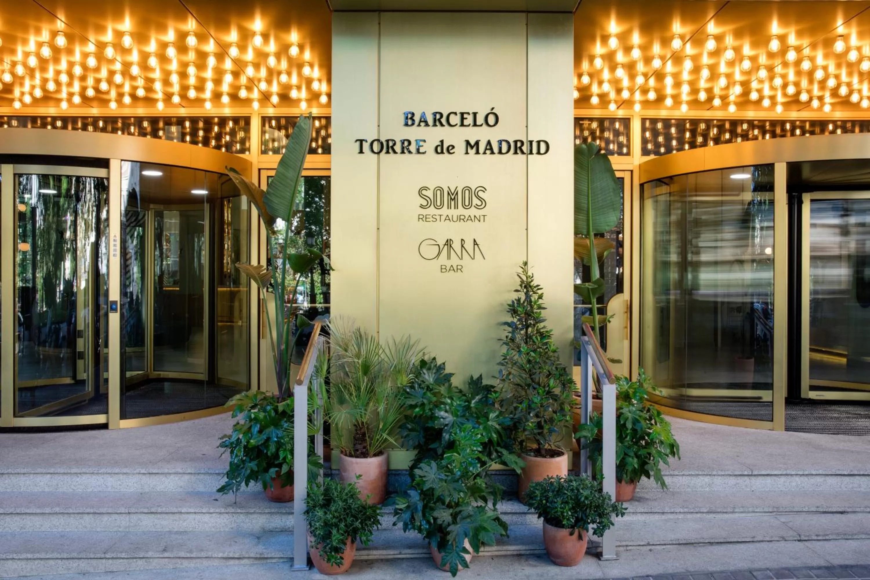 Facade/entrance in Barceló Torre de Madrid